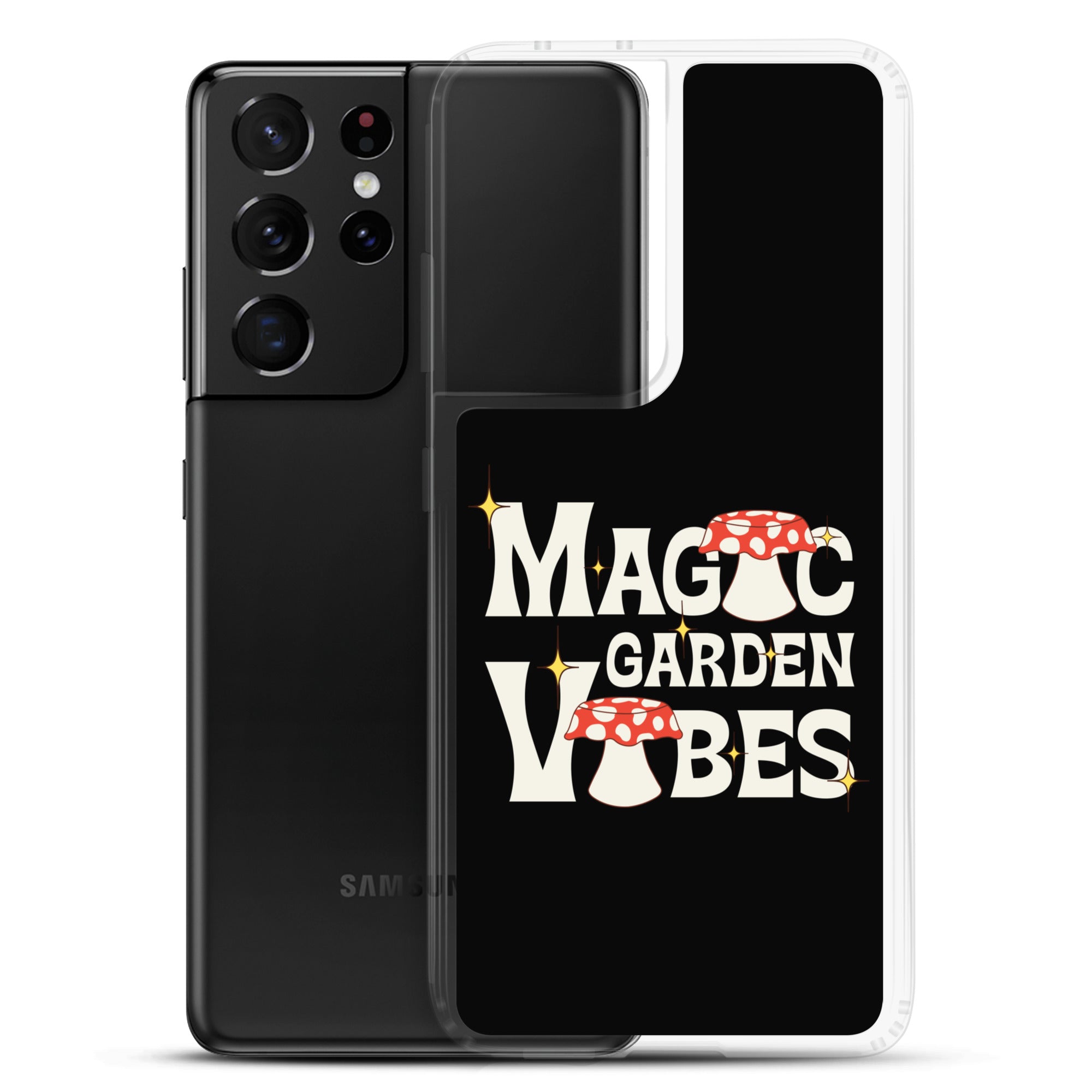MG Vibes Samsung Phone Cover, Black