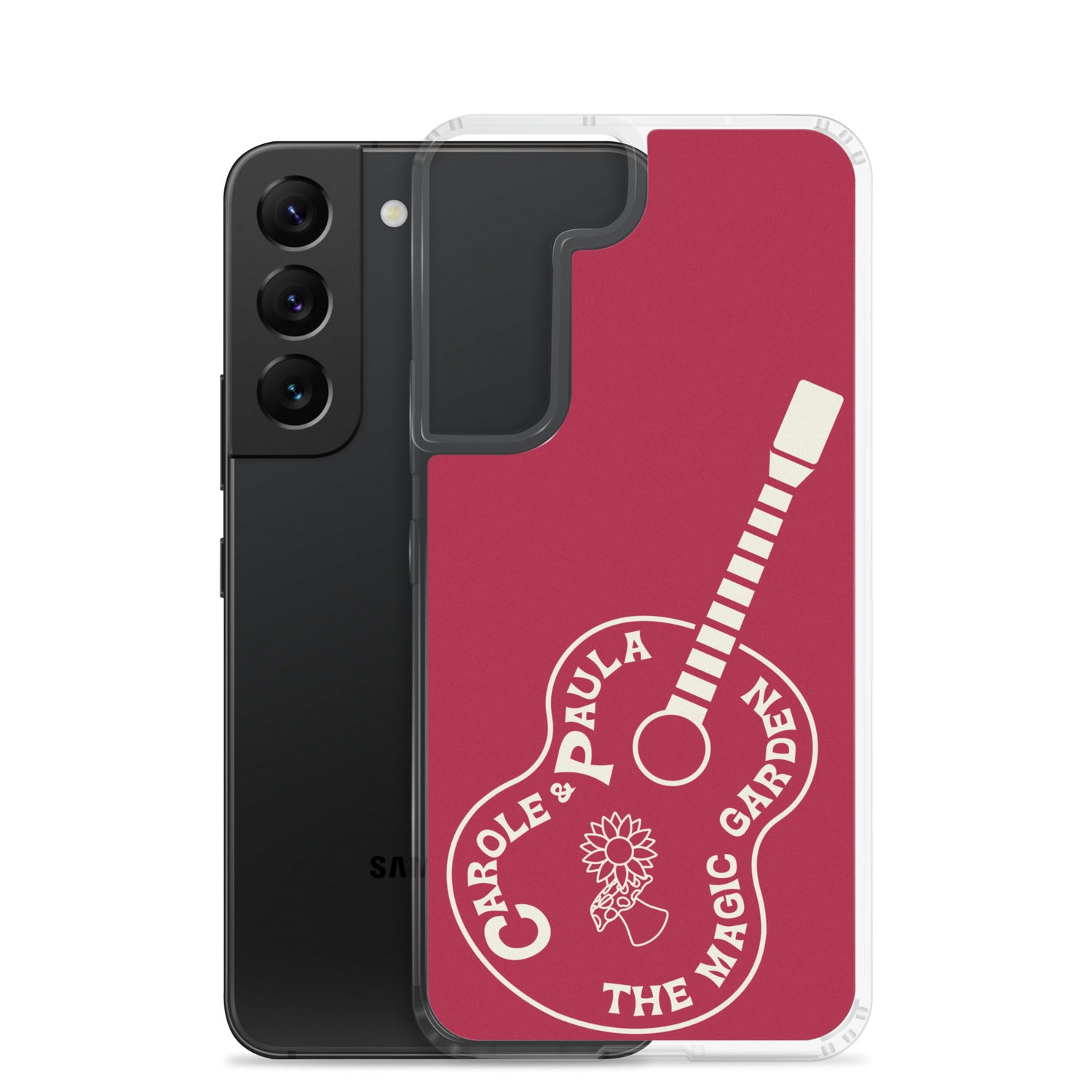 TMG Guitar Samsung Phone Cover, Red