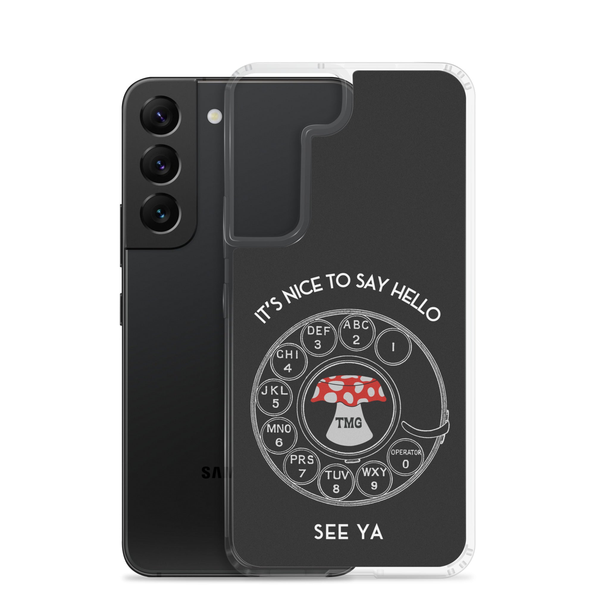 TMG Rotary Samsung Phone Cover, Black