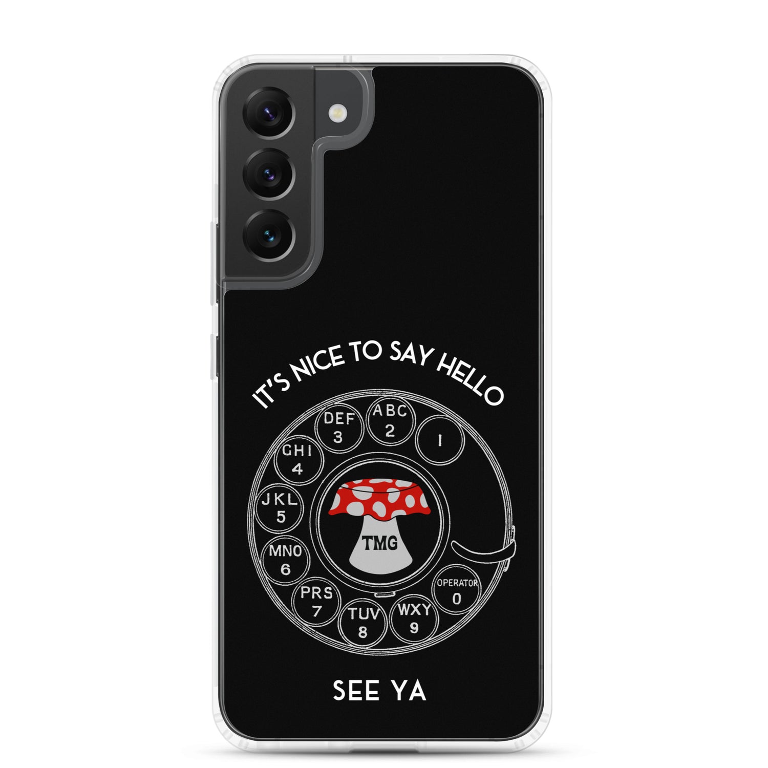 TMG Rotary Samsung Phone Cover, Black