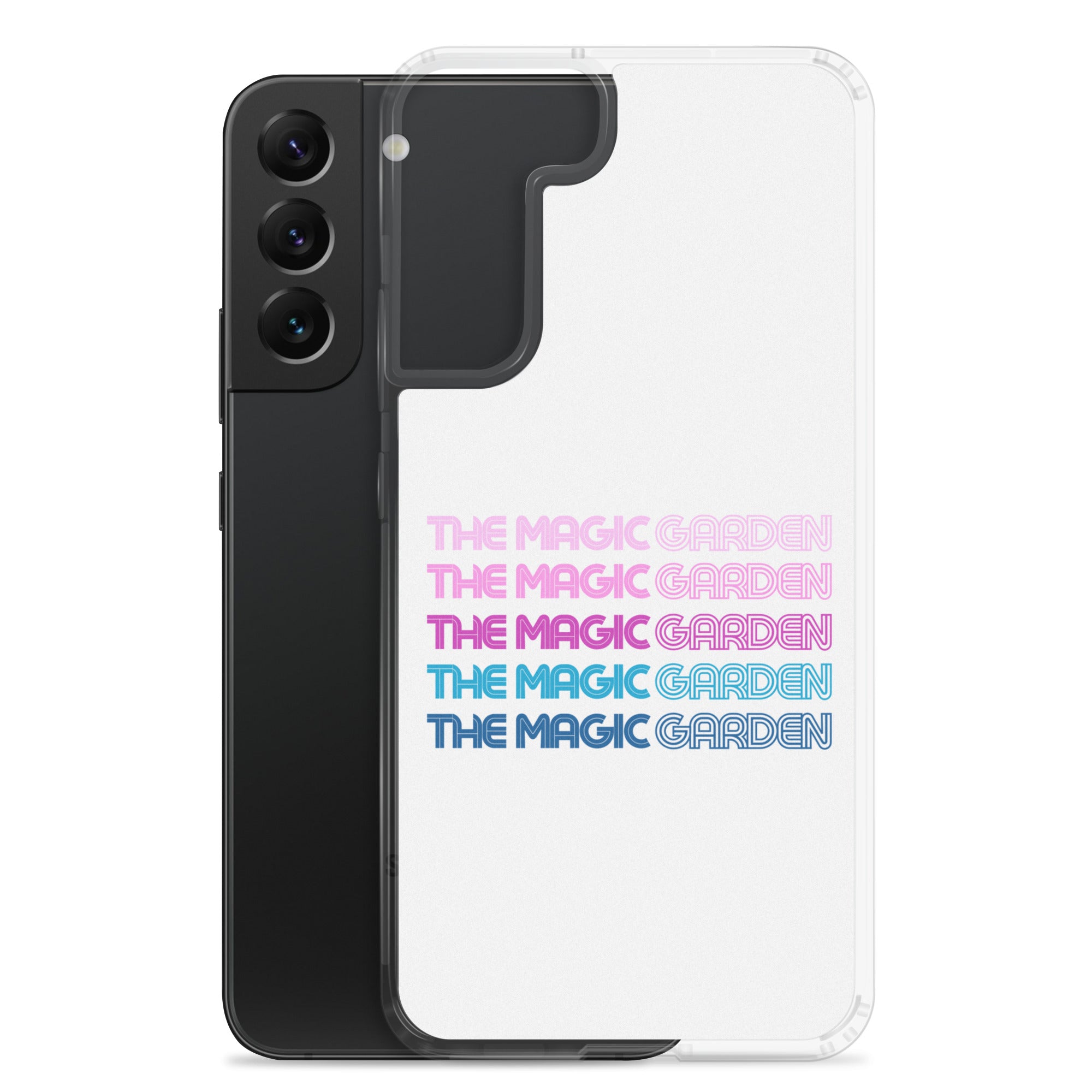 TMG 70s Purple Rainbow Samsung Phone Cover, White
