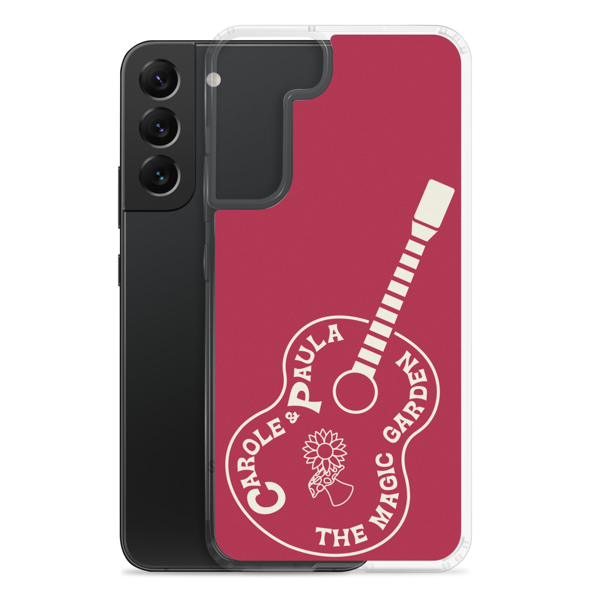 TMG Guitar Samsung Phone Cover, Red