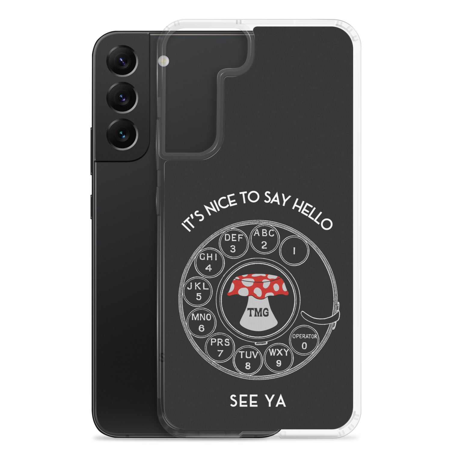 TMG Rotary Samsung Phone Cover, Black