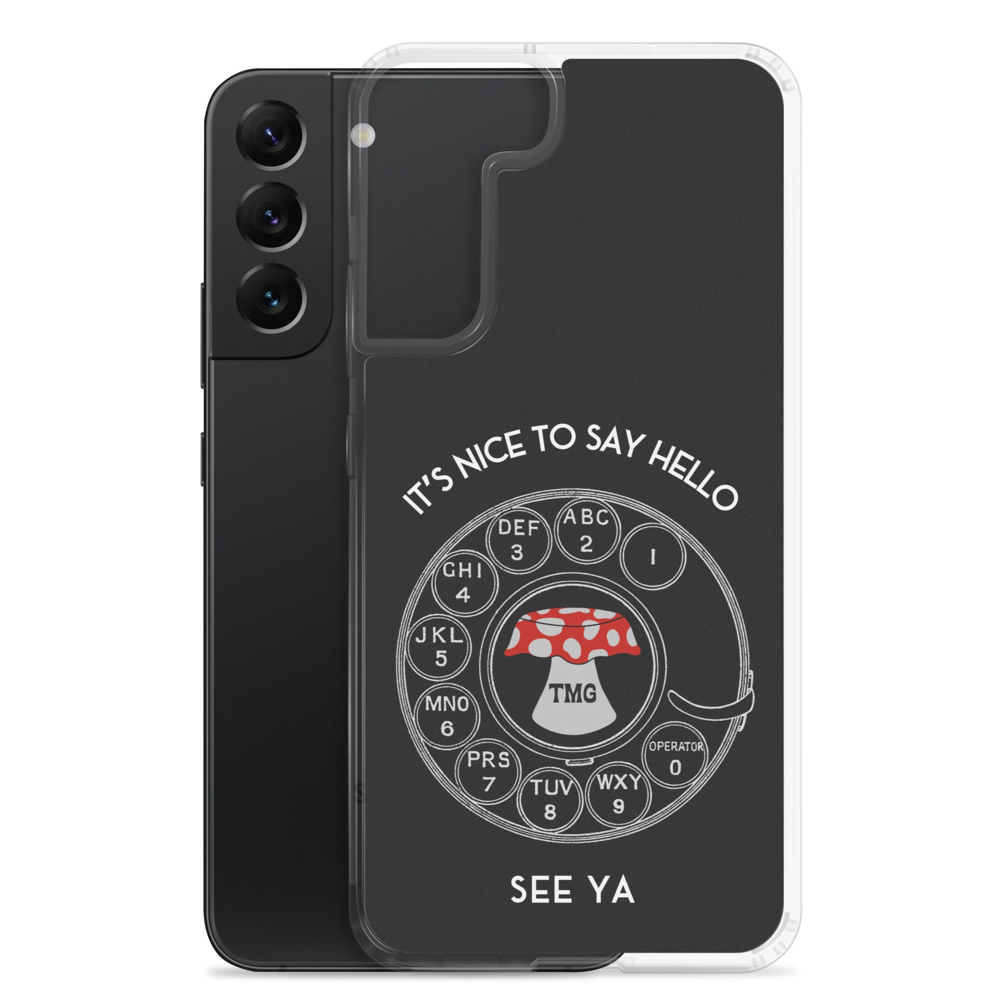 TMG Rotary Samsung Phone Cover, Black