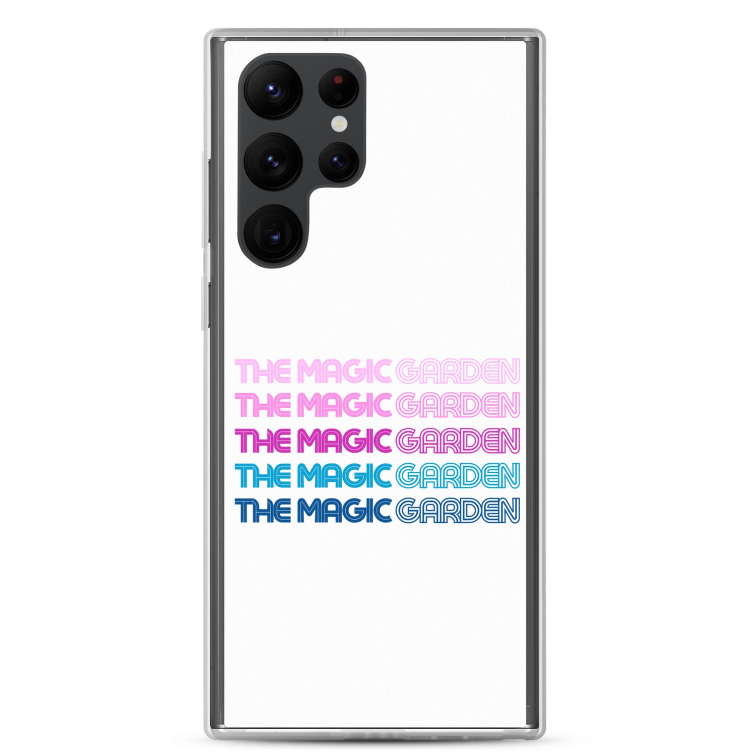 TMG 70s Purple Rainbow Samsung Phone Cover, White