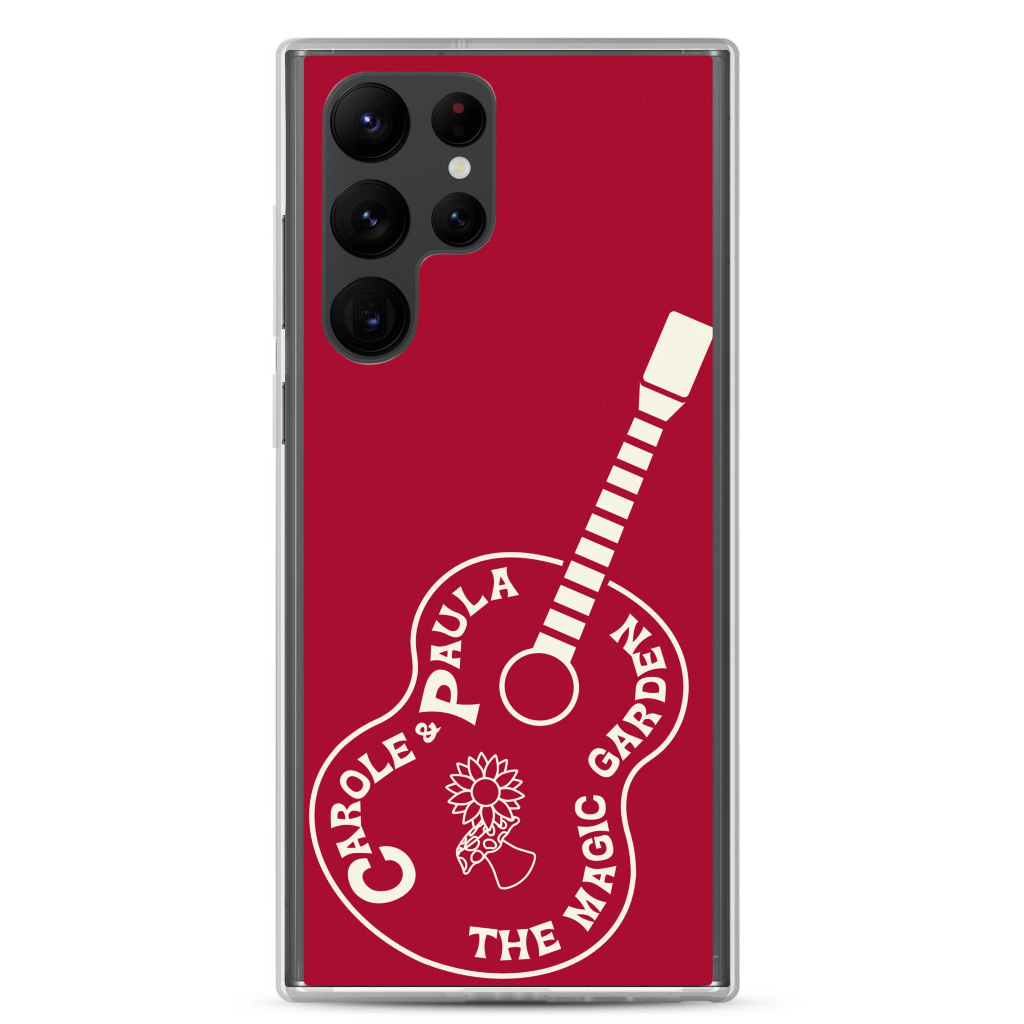 TMG Guitar Samsung Phone Cover, Red