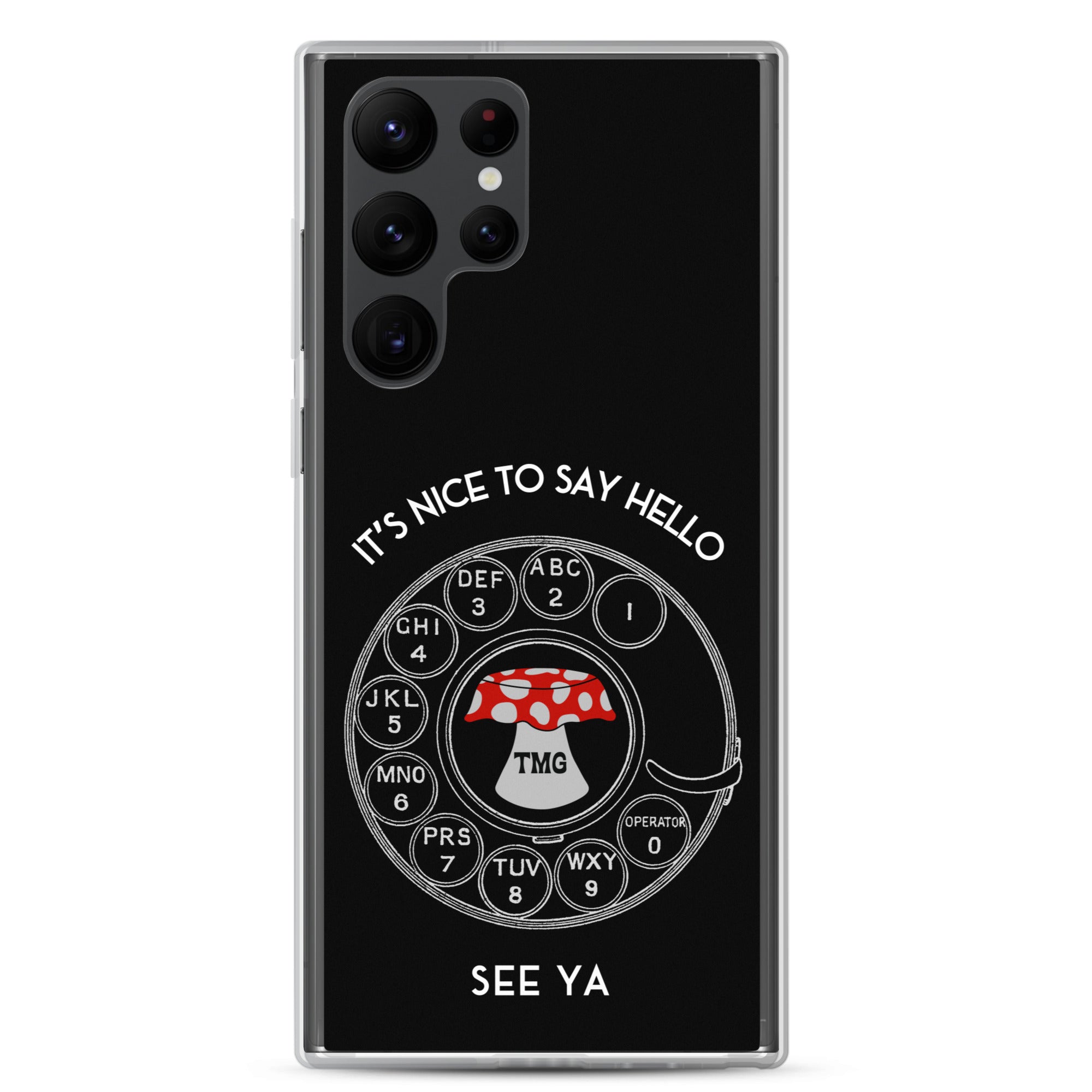 TMG Rotary Samsung Phone Cover, Black