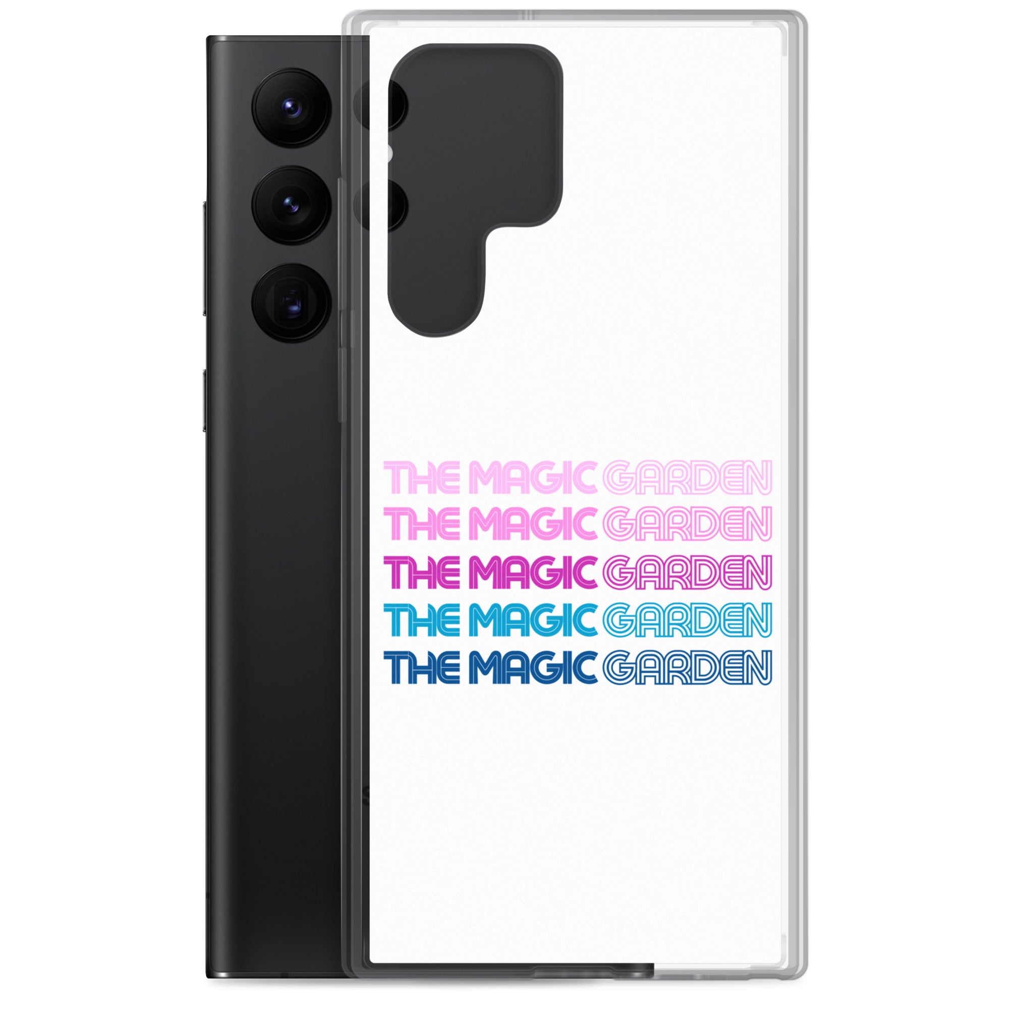 TMG 70s Purple Rainbow Samsung Phone Cover, White
