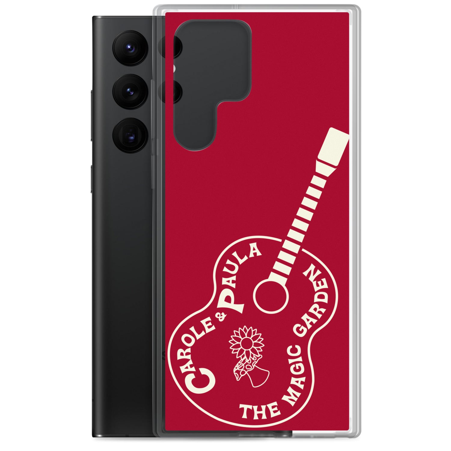TMG Guitar Samsung Phone Cover, Red