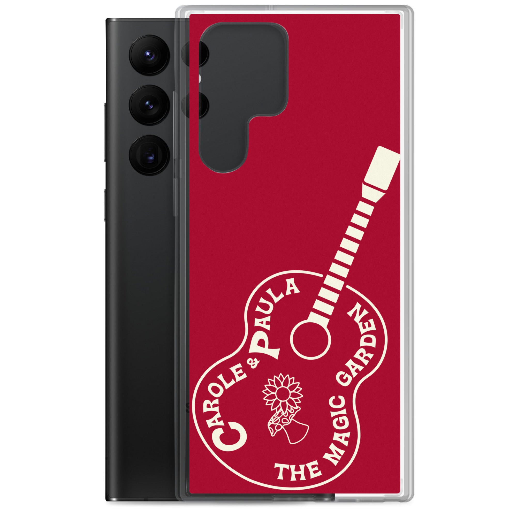 TMG Guitar Samsung Phone Cover, Red