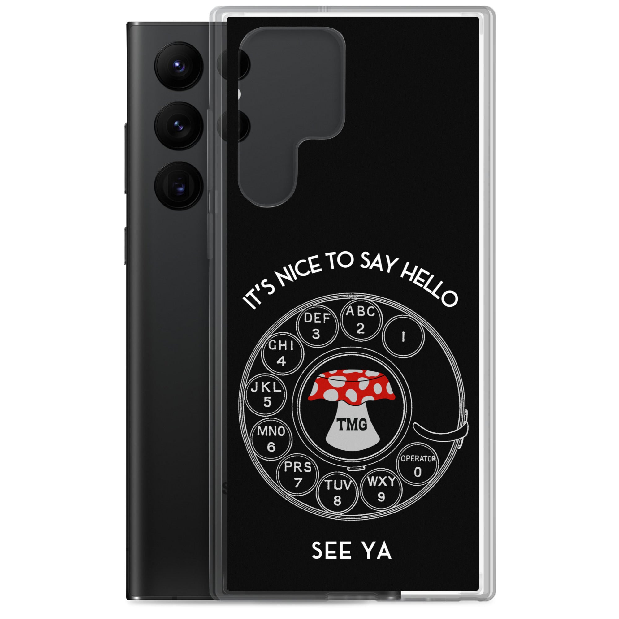 TMG Rotary Samsung Phone Cover, Black