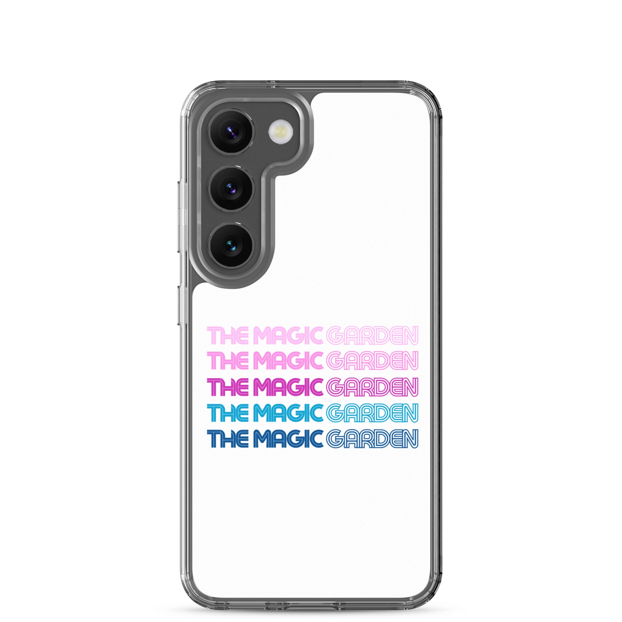 TMG 70s Purple Rainbow Samsung Phone Cover, White