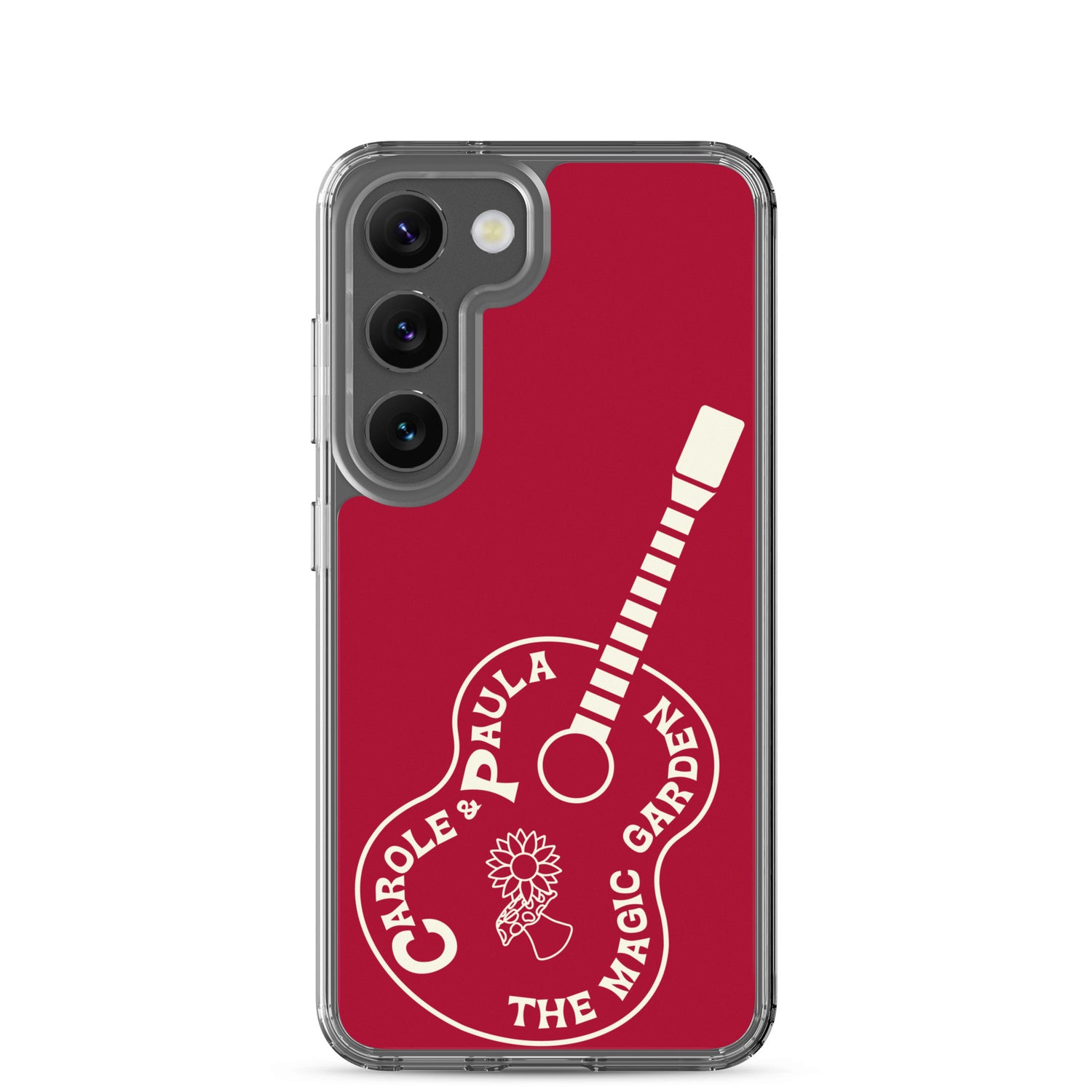TMG Guitar Samsung Phone Cover, Red