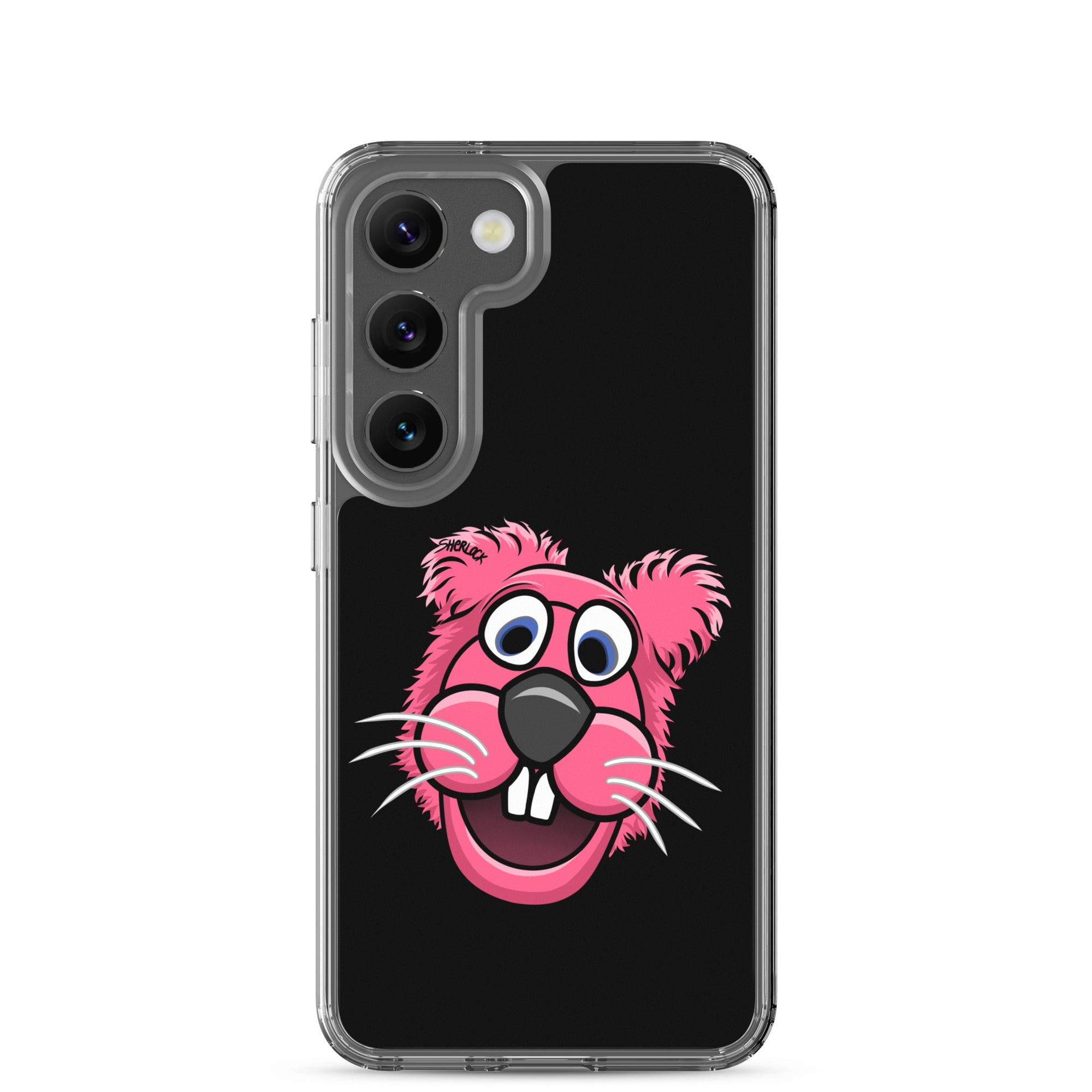 Sherlock The Squirrel Samsung Phone Cover, Black