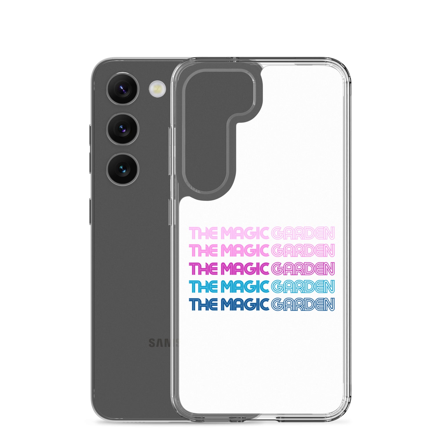TMG 70s Purple Rainbow Samsung Phone Cover, White