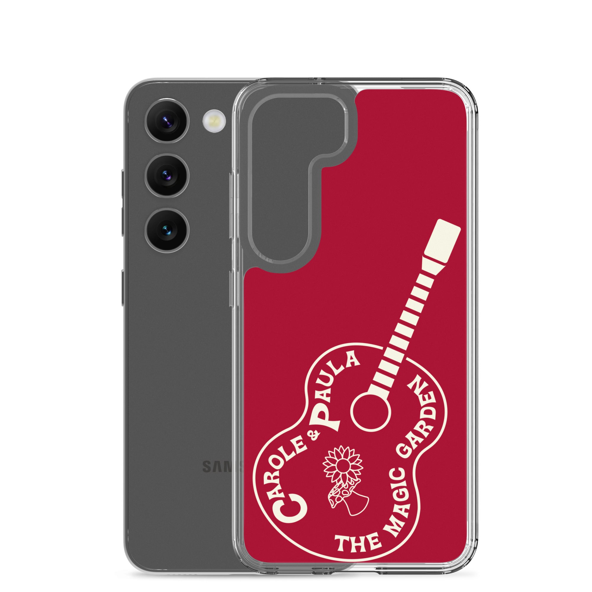 TMG Guitar Samsung Phone Cover, Red