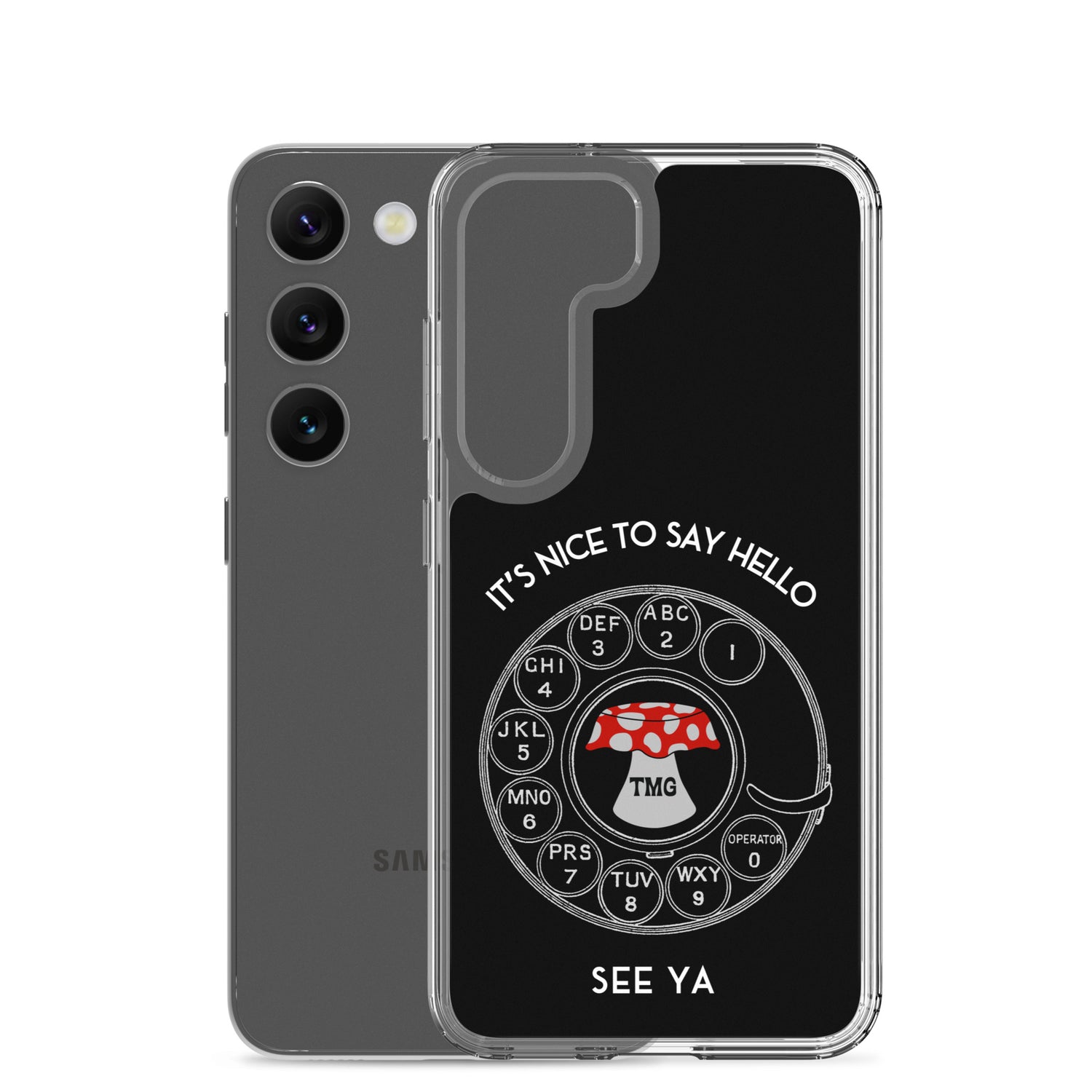 TMG Rotary Samsung Phone Cover, Black