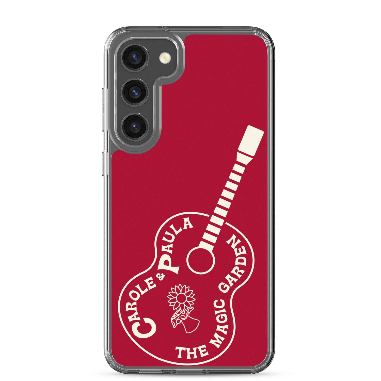 TMG Guitar Samsung Phone Cover, Red