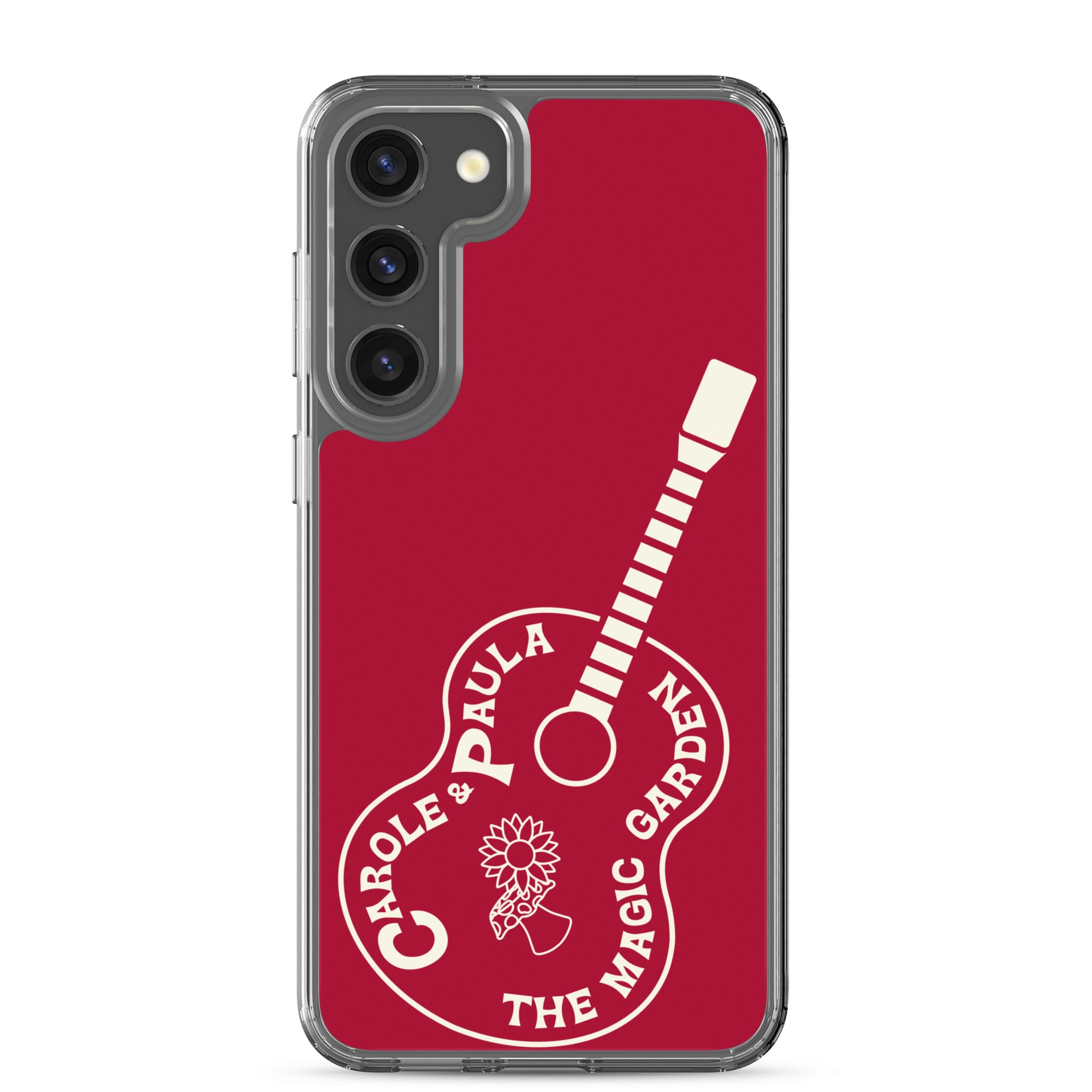 TMG Guitar Samsung Phone Cover, Red