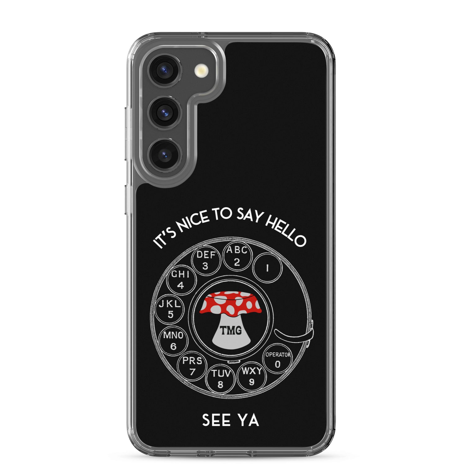 TMG Rotary Samsung Phone Cover, Black