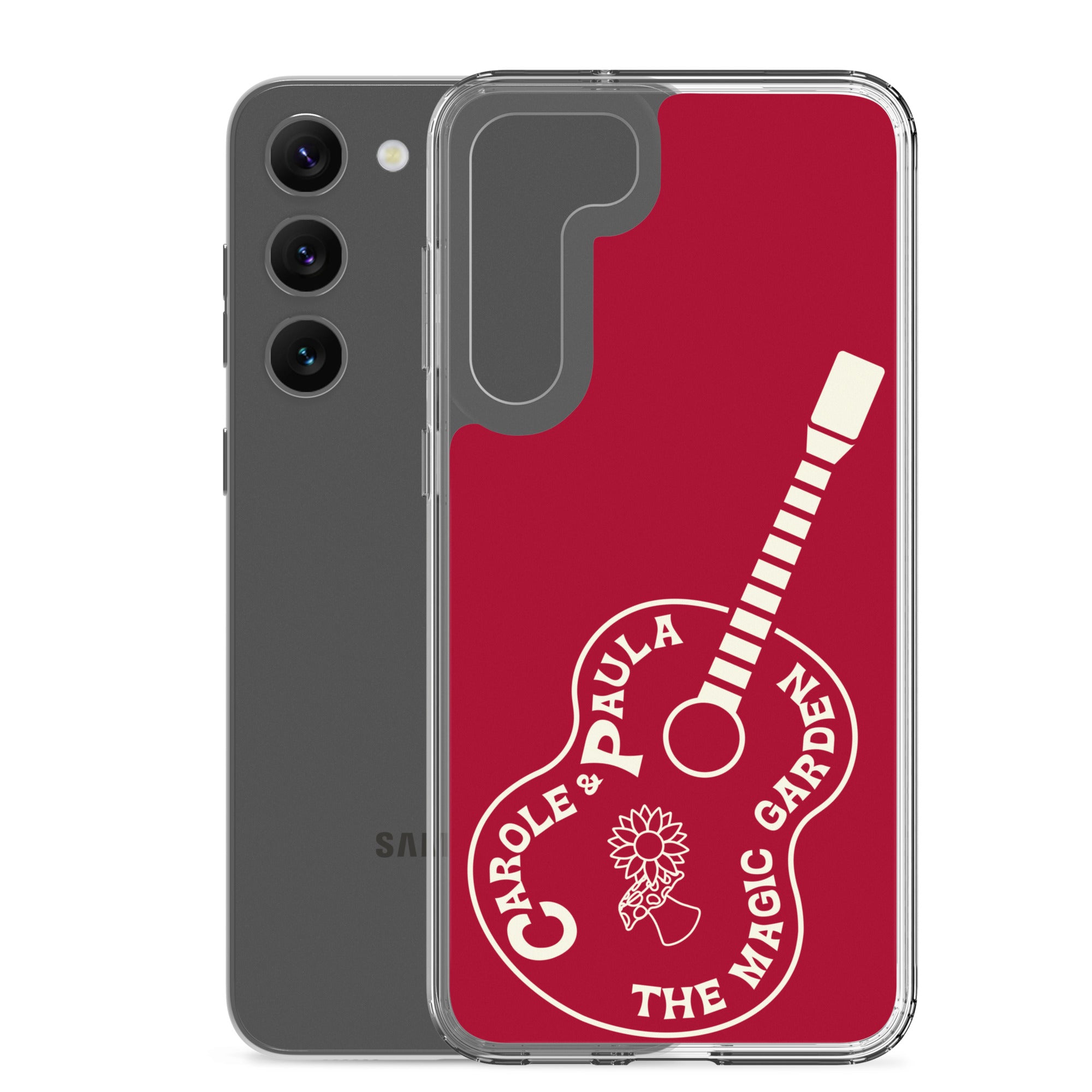 TMG Guitar Samsung Phone Cover, Red
