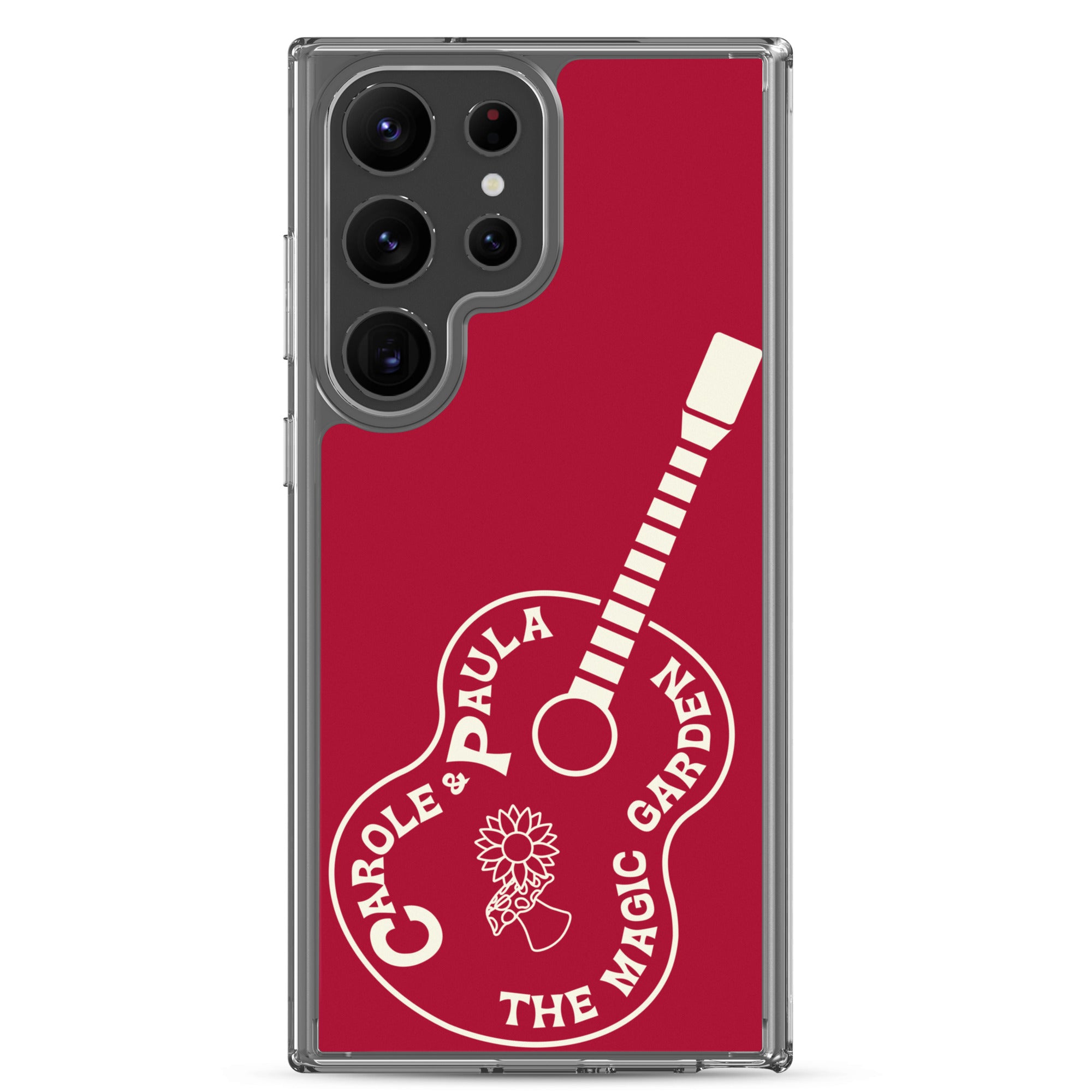 TMG Guitar Samsung Phone Cover, Red