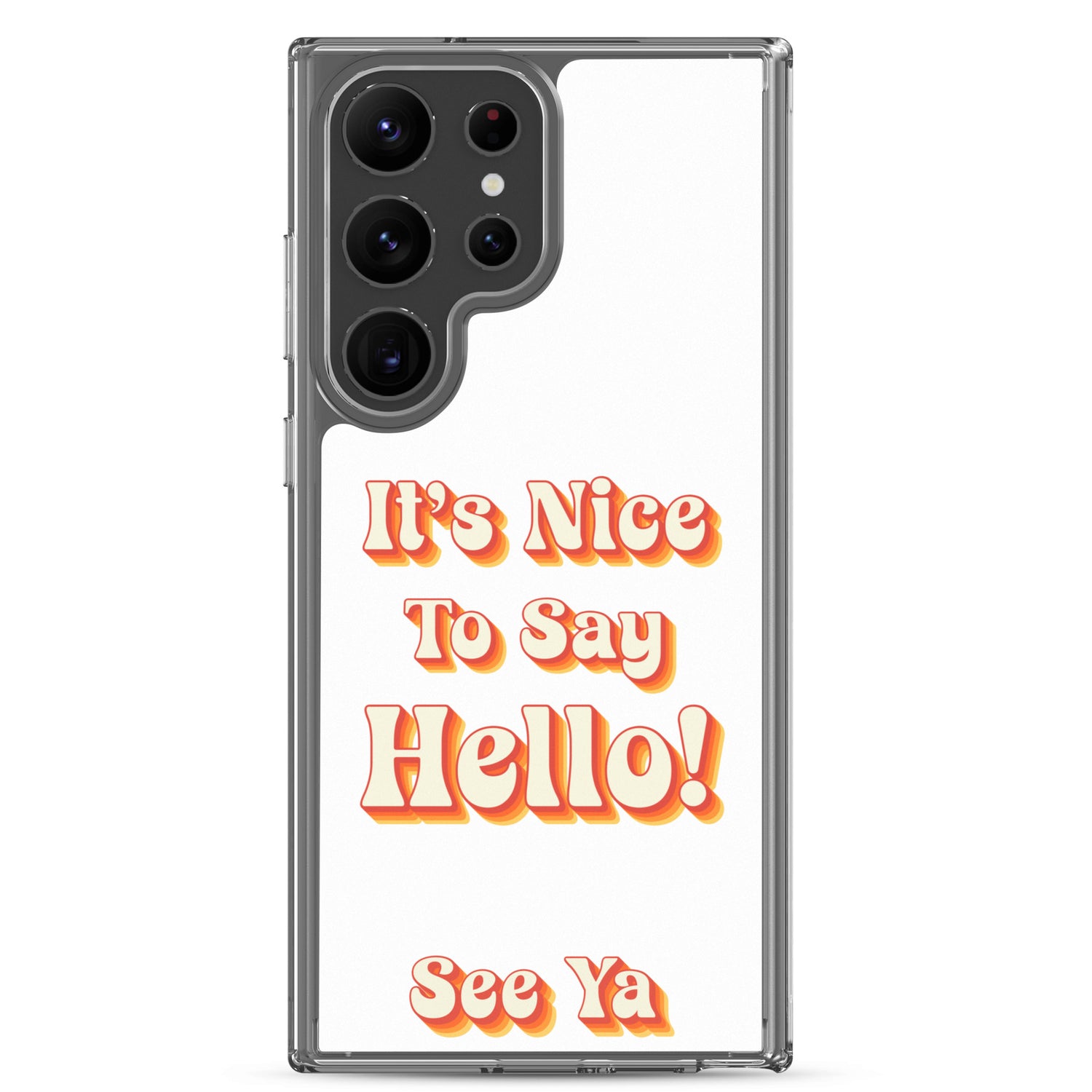 Hello & See Ya Samsung Phone Cover