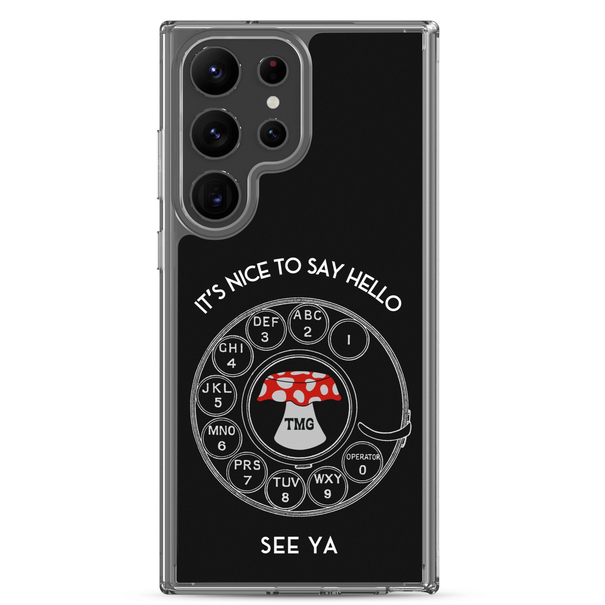 TMG Rotary Samsung Phone Cover, Black