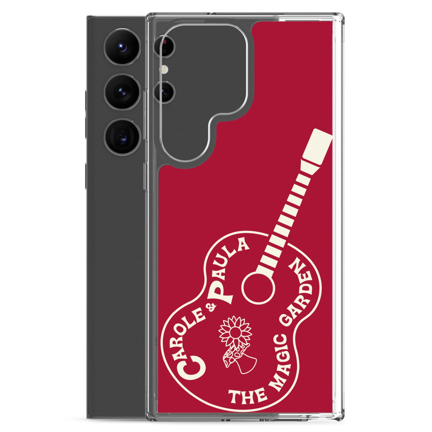 TMG Guitar Samsung Phone Cover, Red