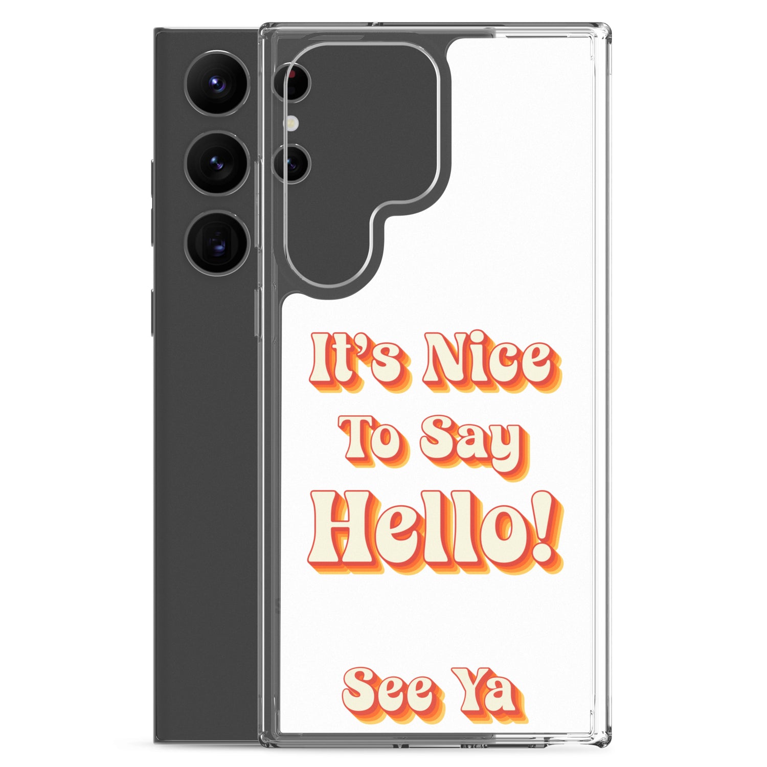 Hello & See Ya Samsung Phone Cover