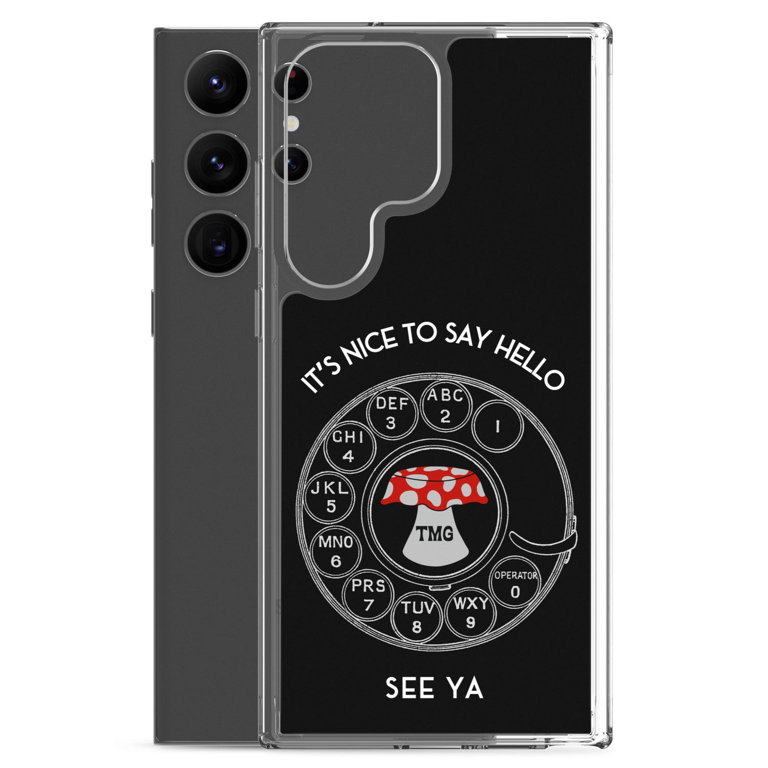 TMG Rotary Samsung Phone Cover, Black