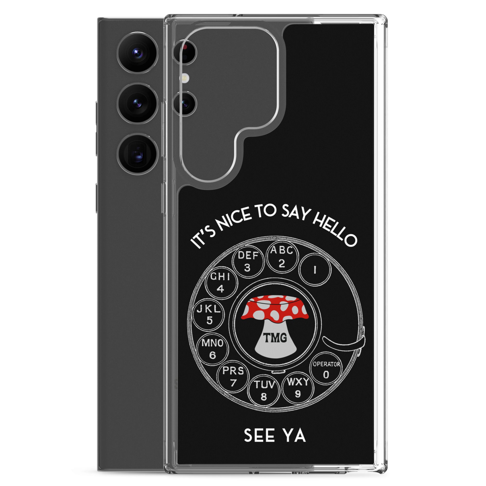 TMG Rotary Samsung Phone Cover, Black