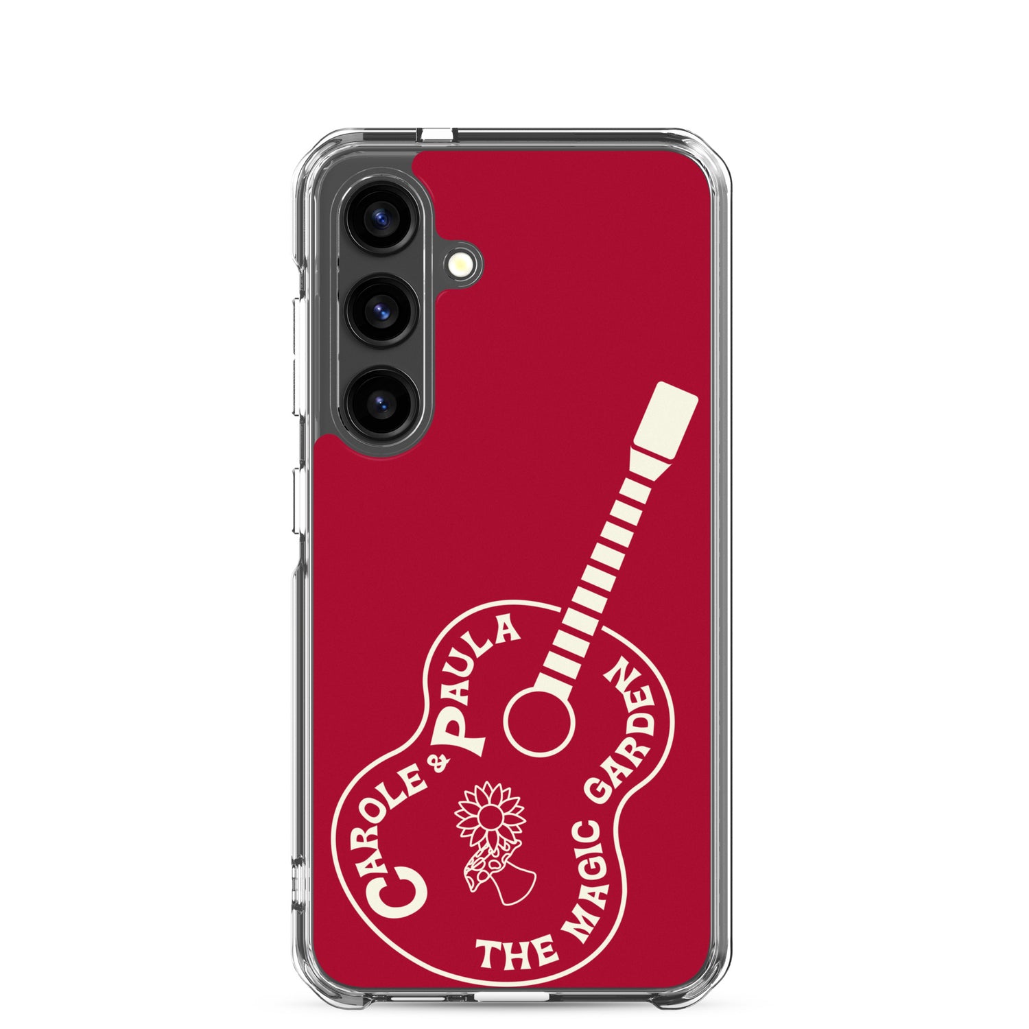 TMG Guitar Samsung Phone Cover, Red