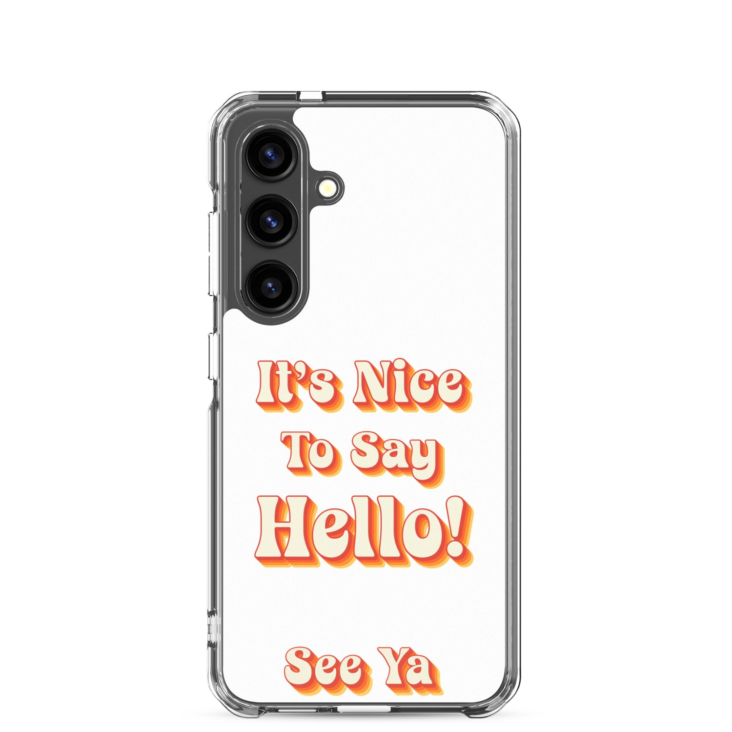 Hello & See Ya Samsung Phone Cover