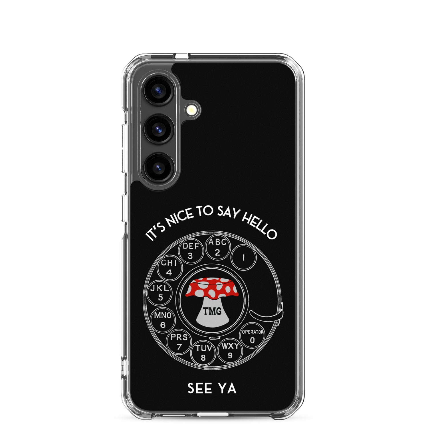 TMG Rotary Samsung Phone Cover, Black