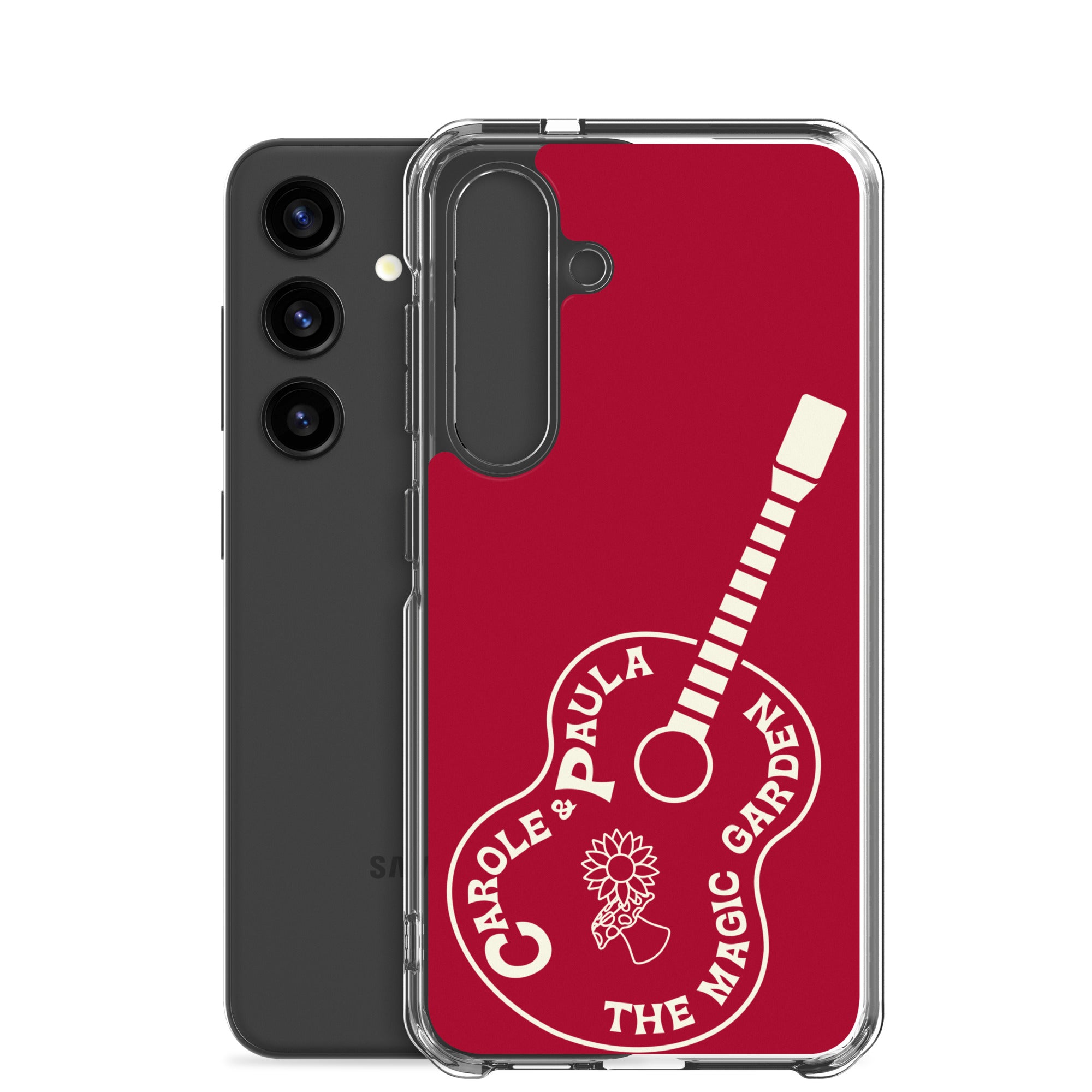 TMG Guitar Samsung Phone Cover, Red