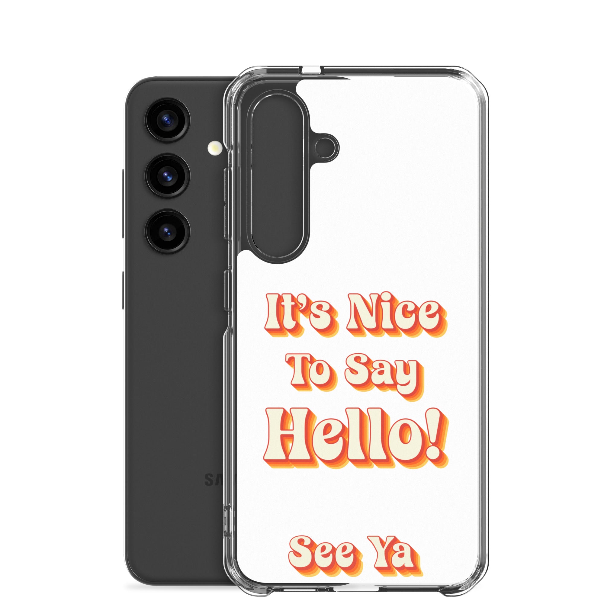 Hello & See Ya Samsung Phone Cover