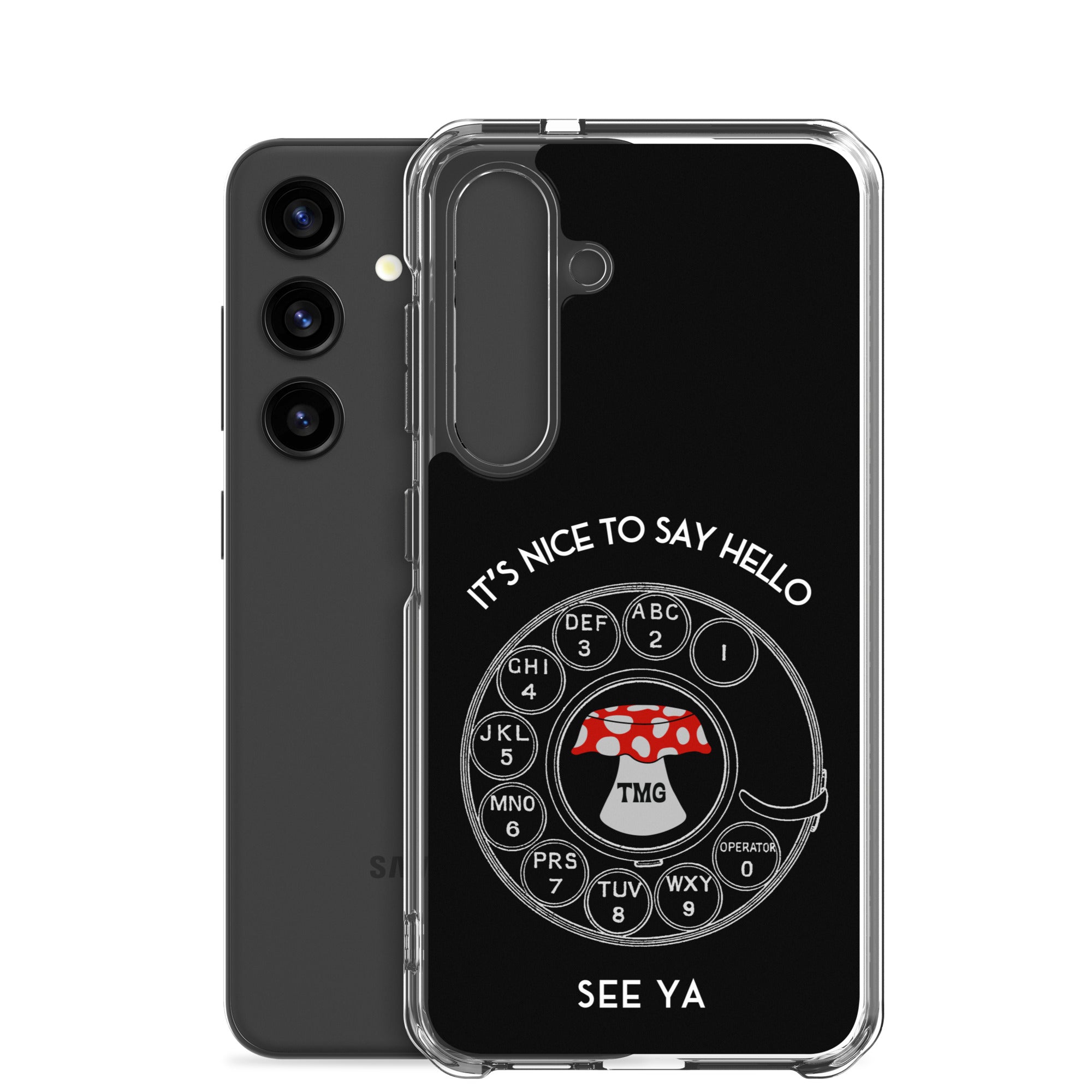 TMG Rotary Samsung Phone Cover, Black