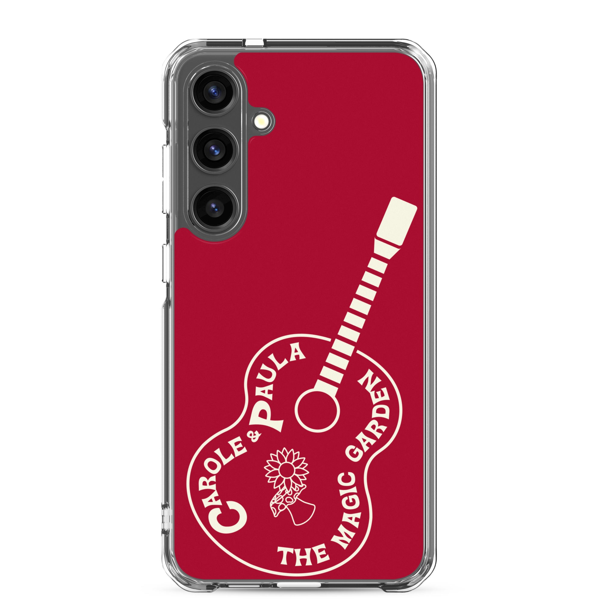 TMG Guitar Samsung Phone Cover, Red