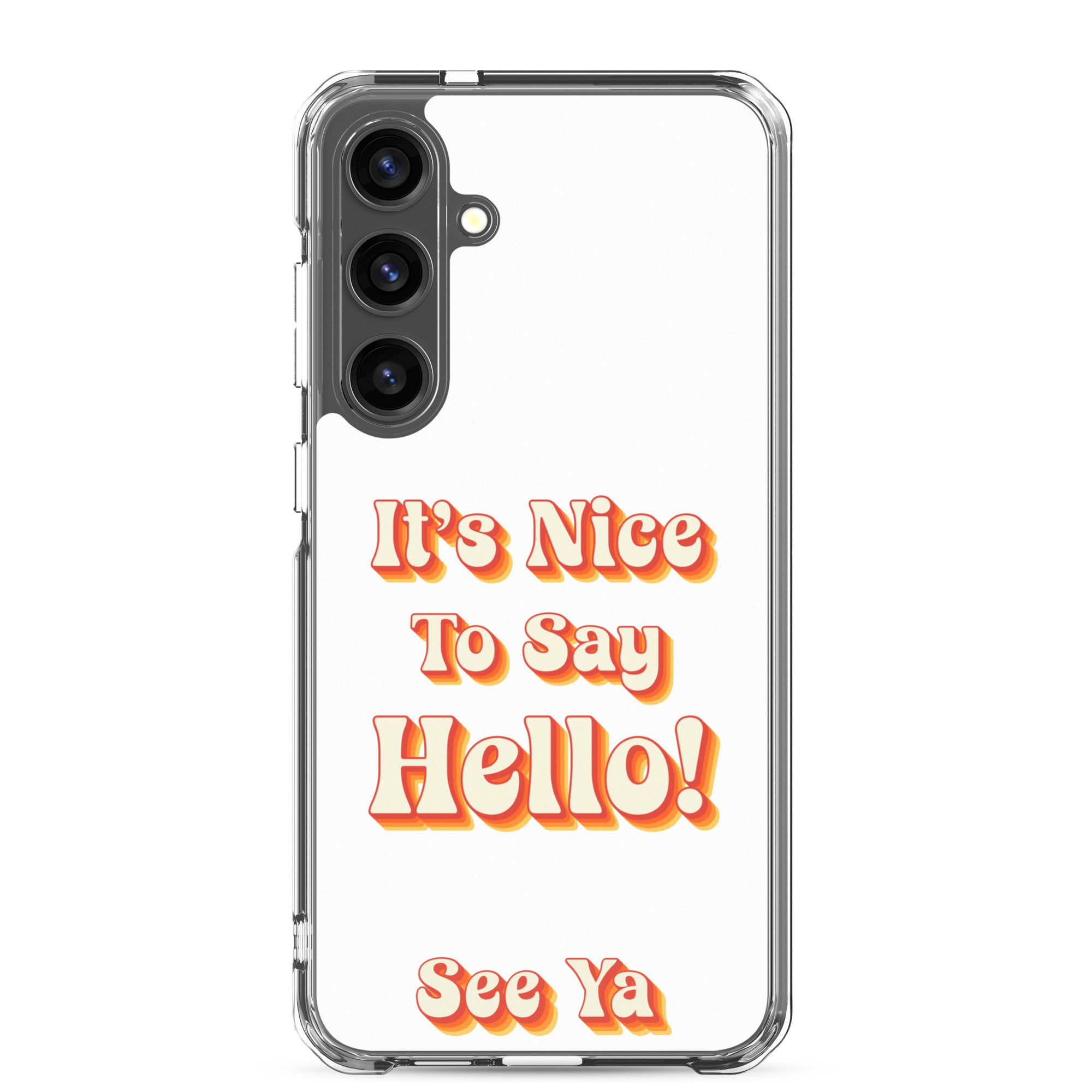Hello & See Ya Samsung Phone Cover