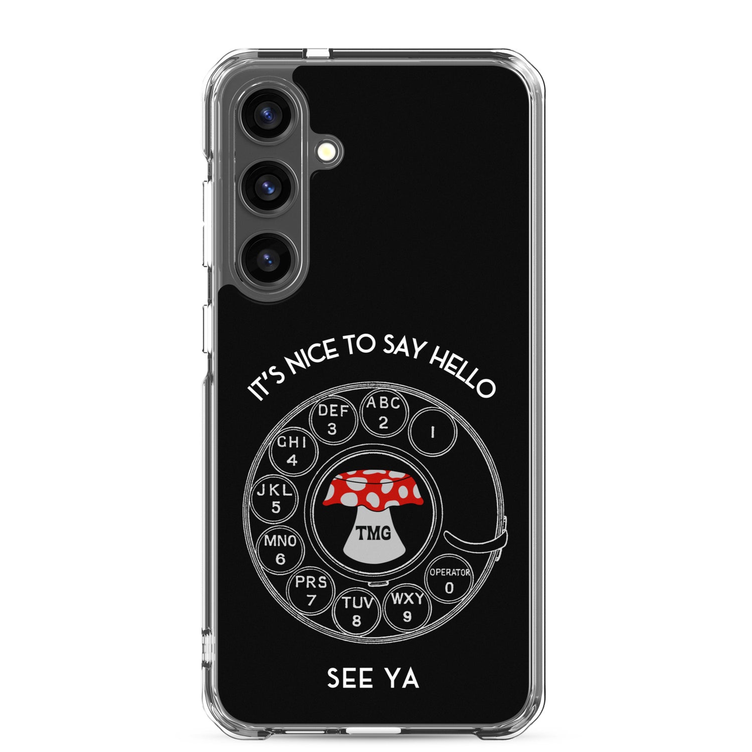 TMG Rotary Samsung Phone Cover, Black