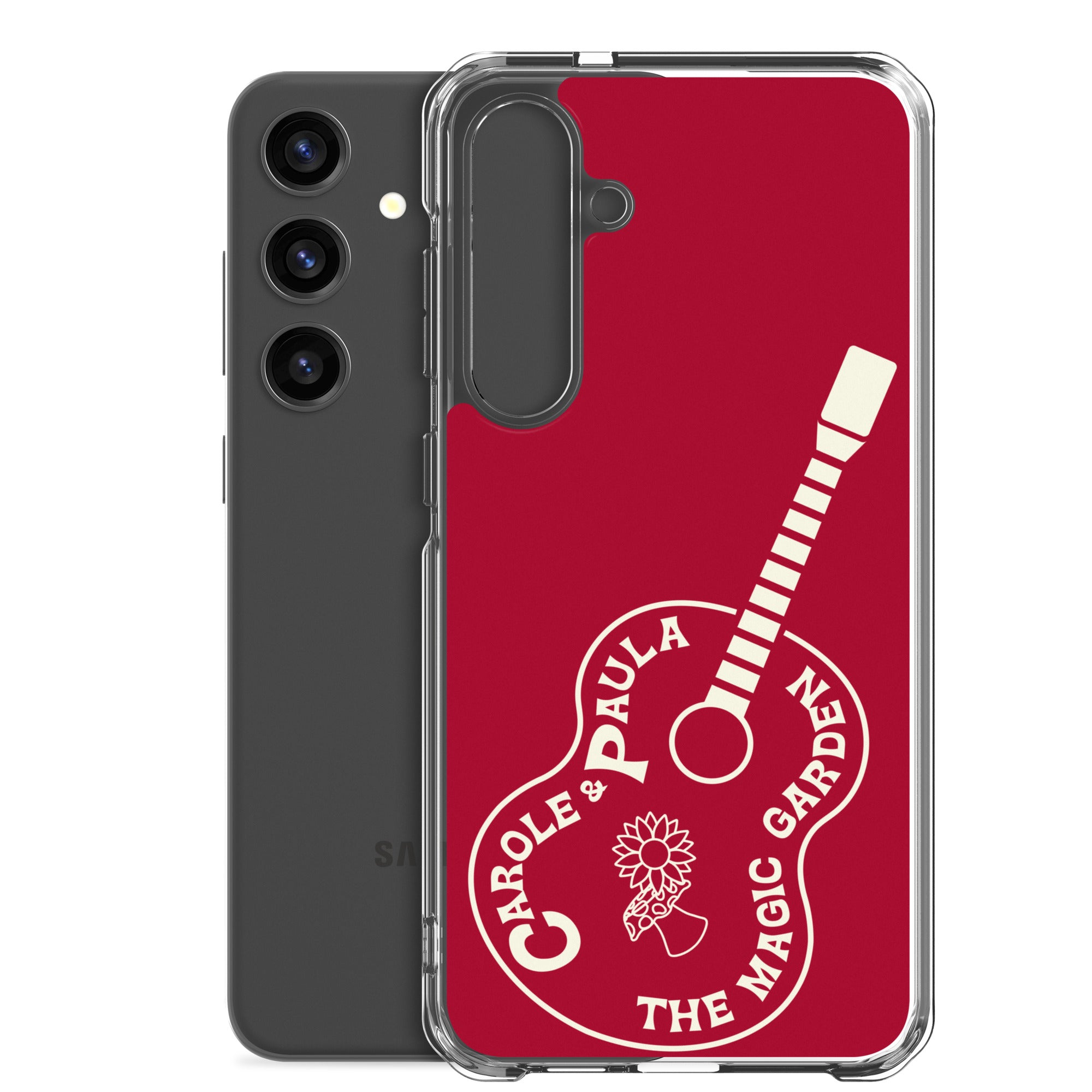 TMG Guitar Samsung Phone Cover, Red