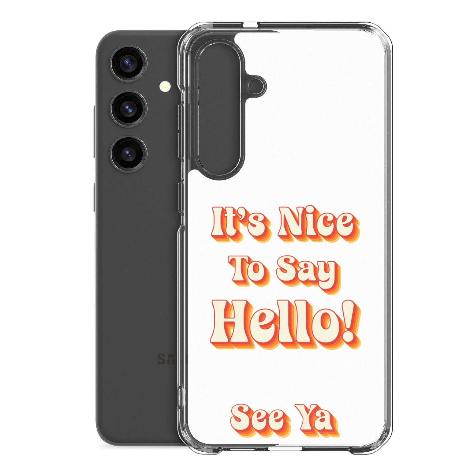 Hello & See Ya Samsung Phone Cover