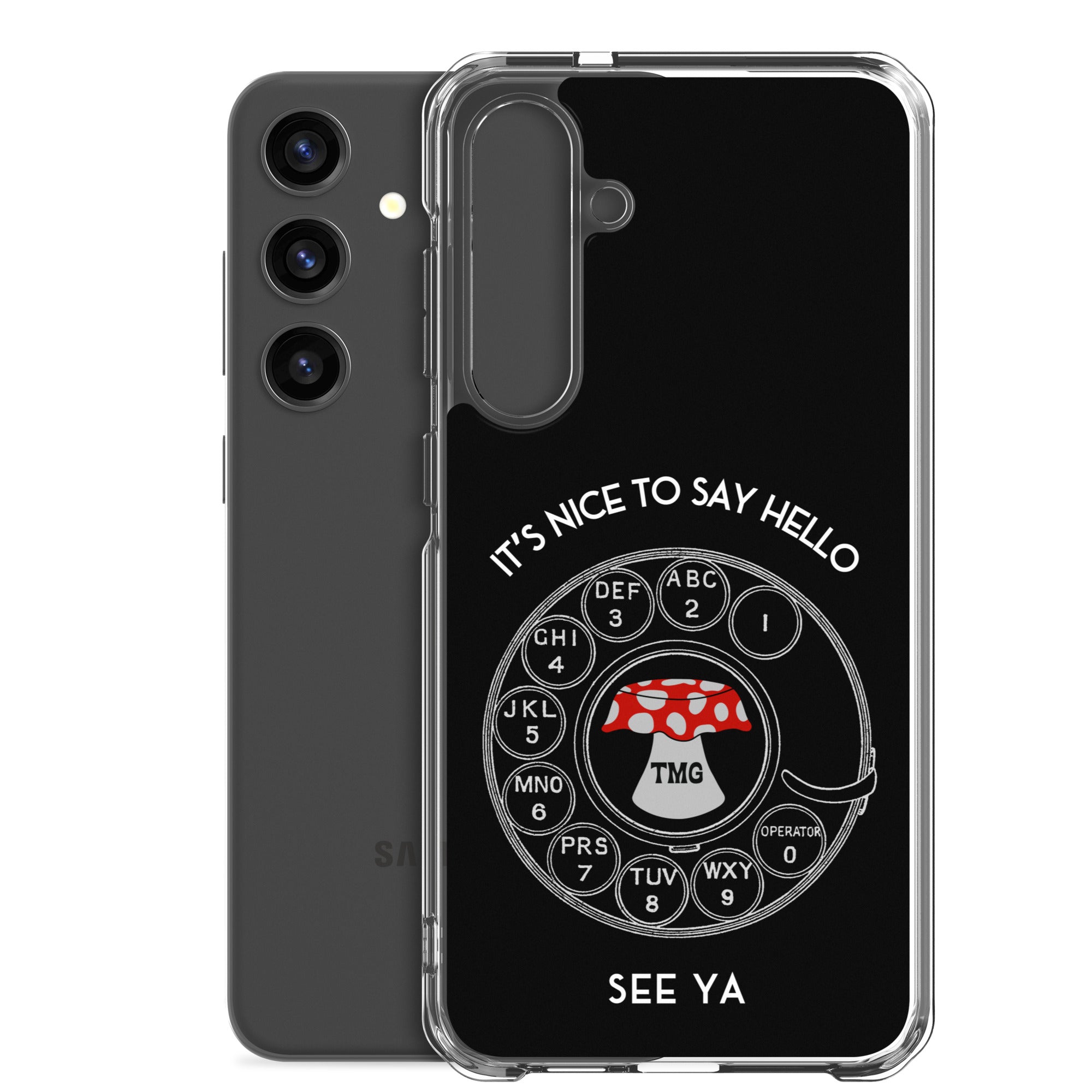 TMG Rotary Samsung Phone Cover, Black