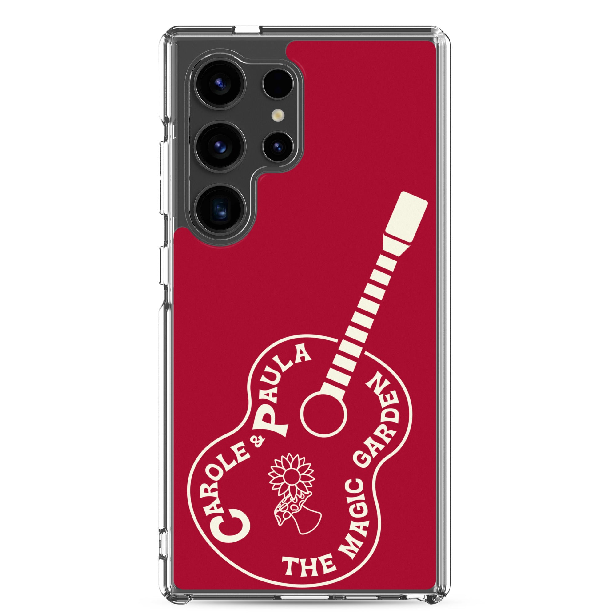 TMG Guitar Samsung Phone Cover, Red