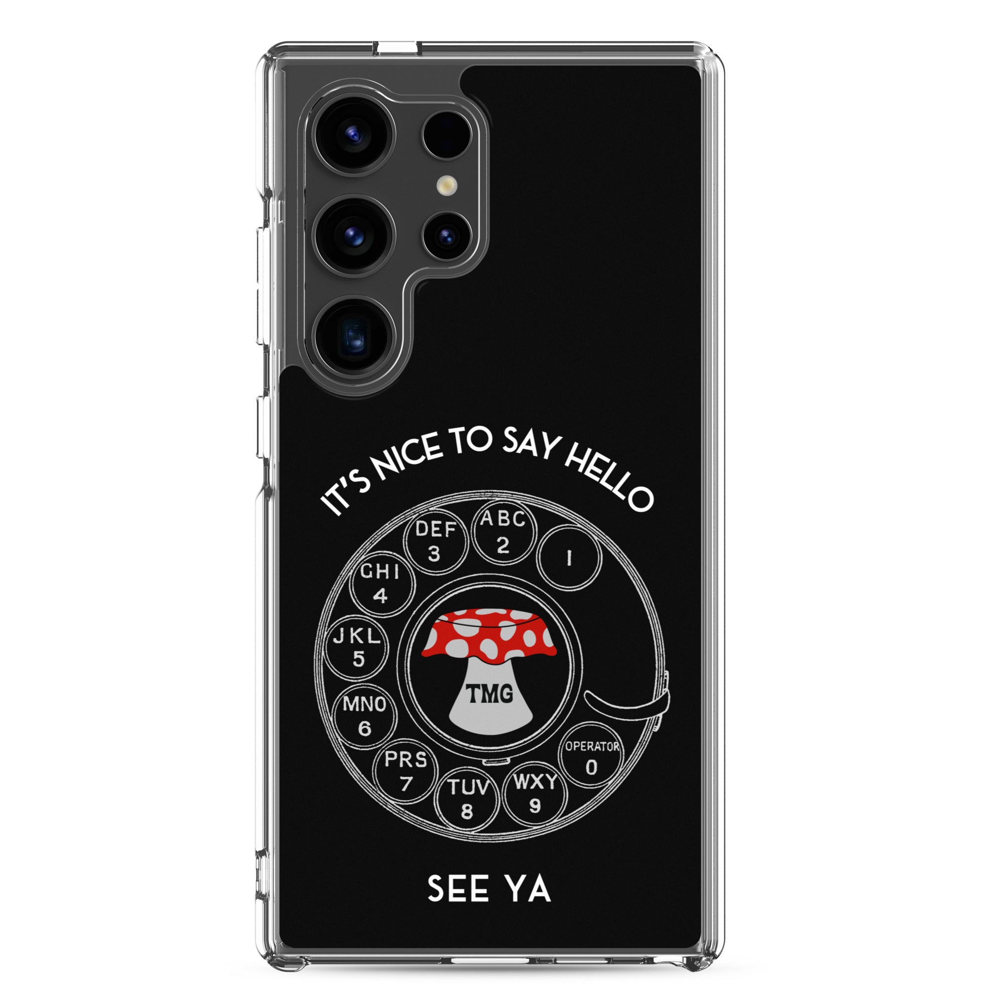 TMG Rotary Samsung Phone Cover, Black