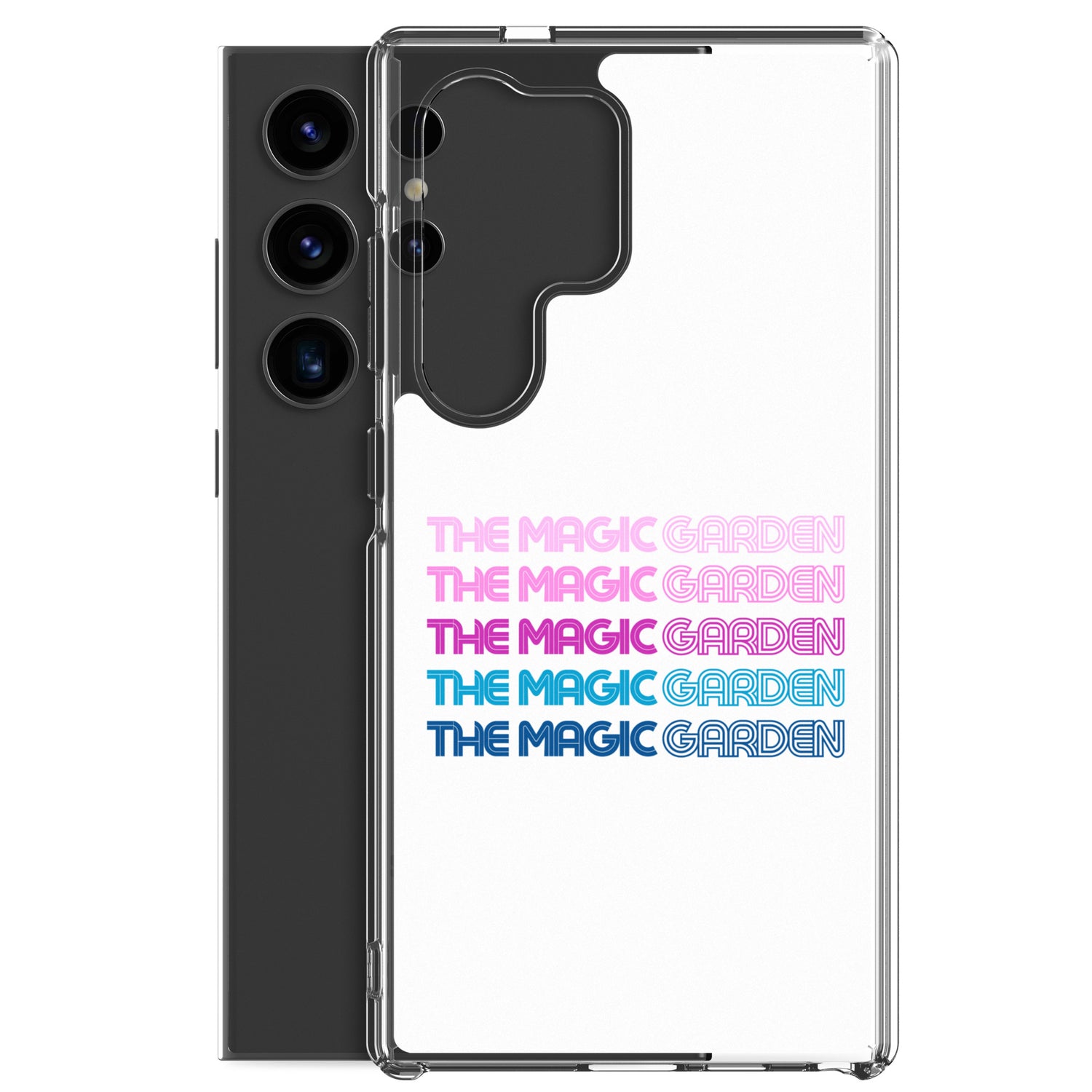 TMG 70s Purple Rainbow Samsung Phone Cover, White