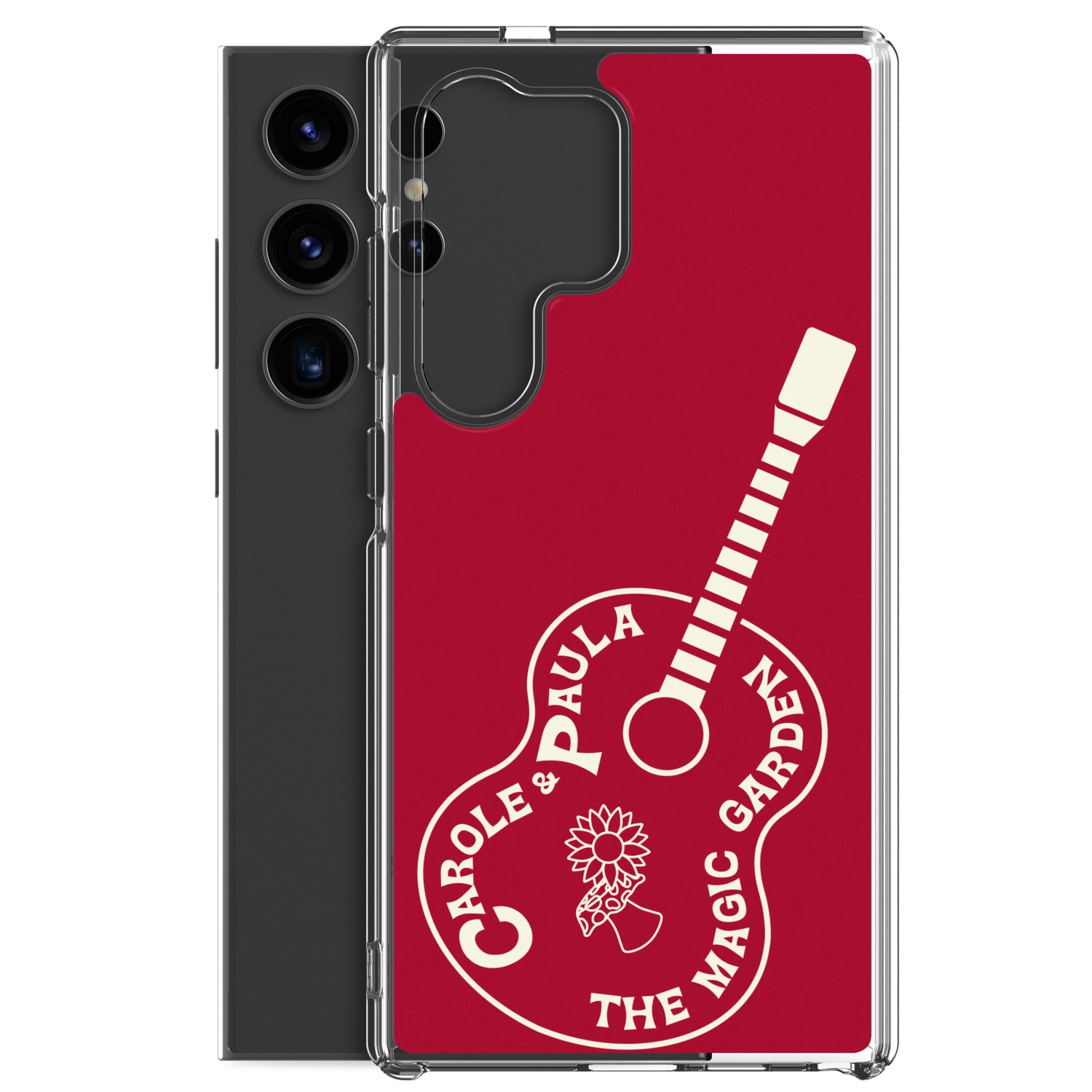 TMG Guitar Samsung Phone Cover, Red