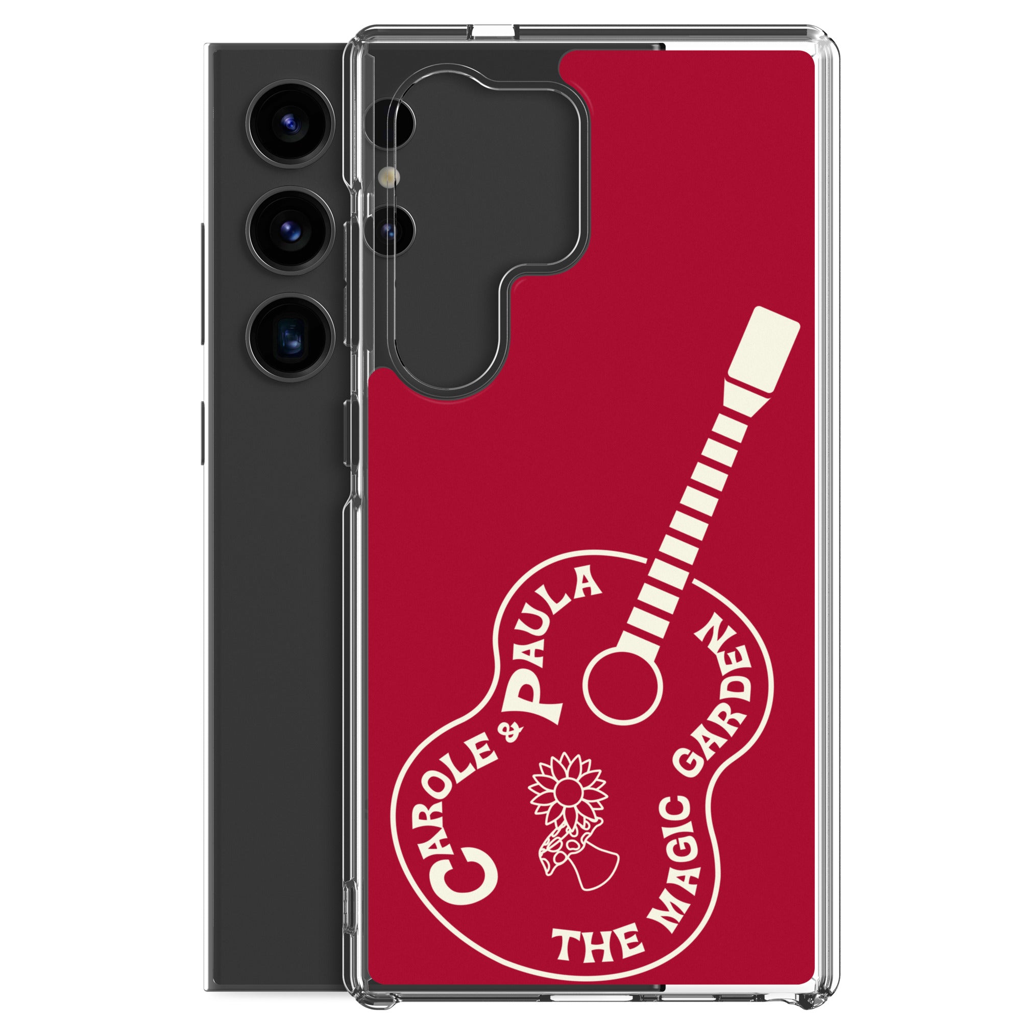 TMG Guitar Samsung Phone Cover, Red