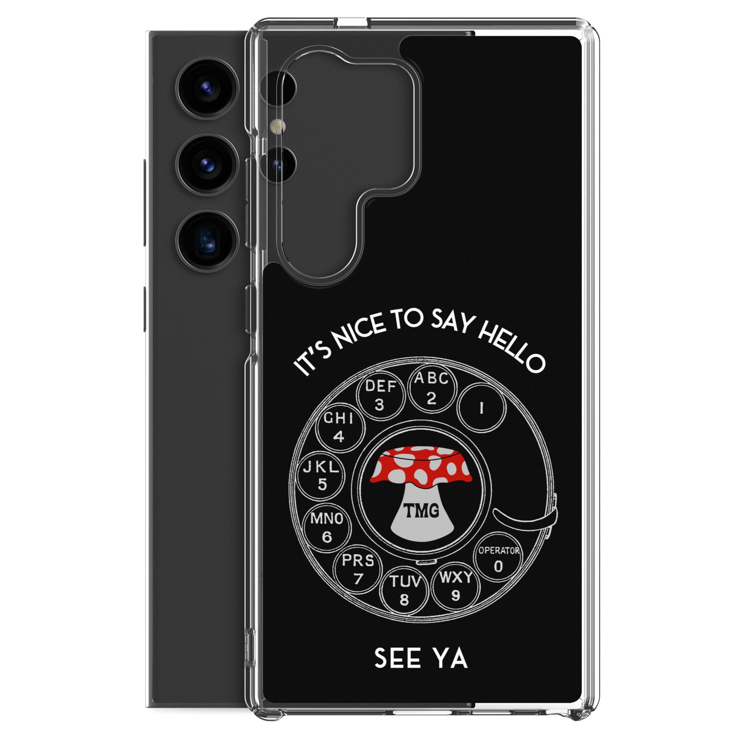 TMG Rotary Samsung Phone Cover, Black